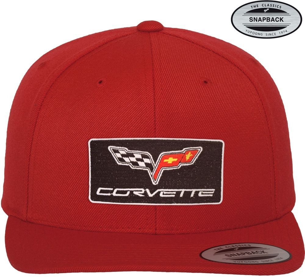 Corvette Snapback Cap C6 Patch Premium Snapback Cap