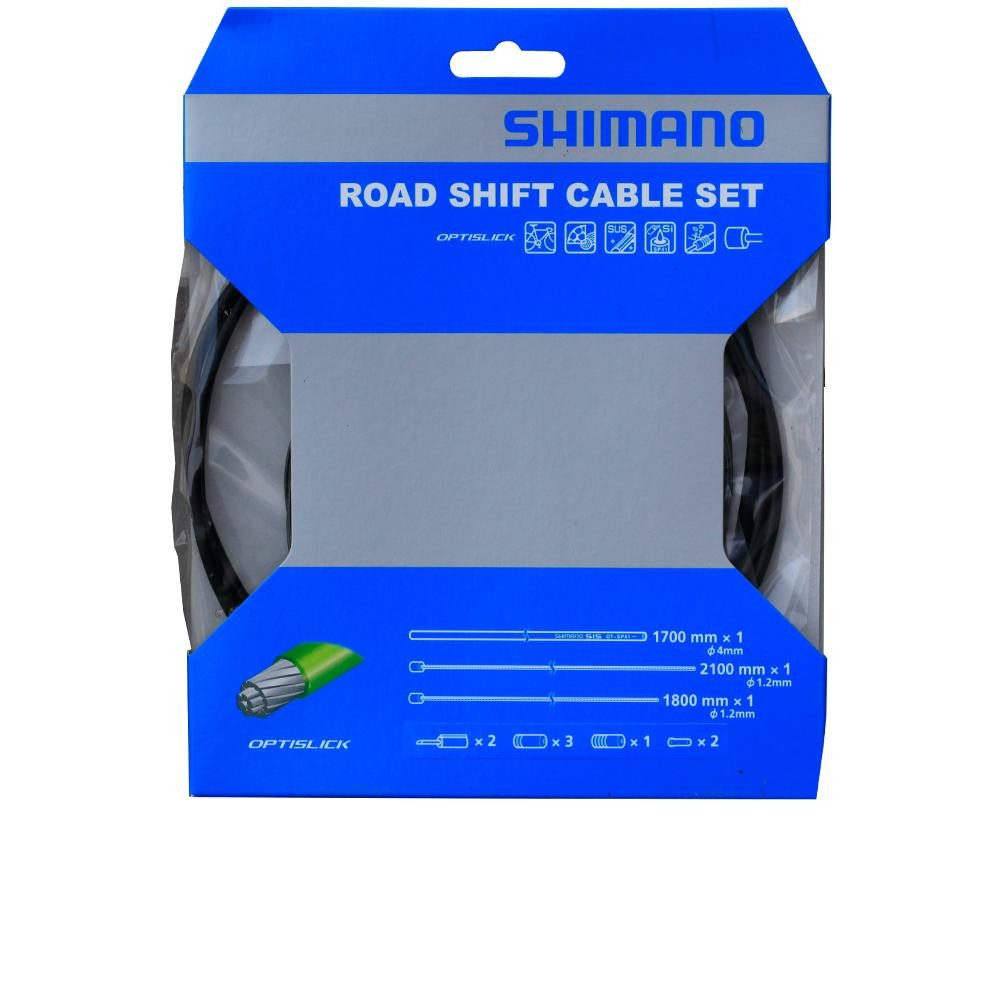 Schaltzug SHIMANO Schaltzug-Set Road OPTISLICK Schaltzug - für Rennradschaltunge