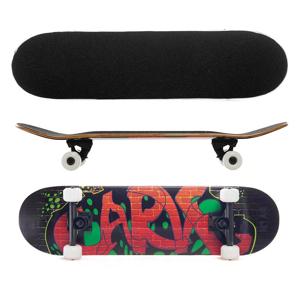 cozytrix Skateboard Carve aus Kanadischem Ahornholz, (7-lagig, 80 cm)