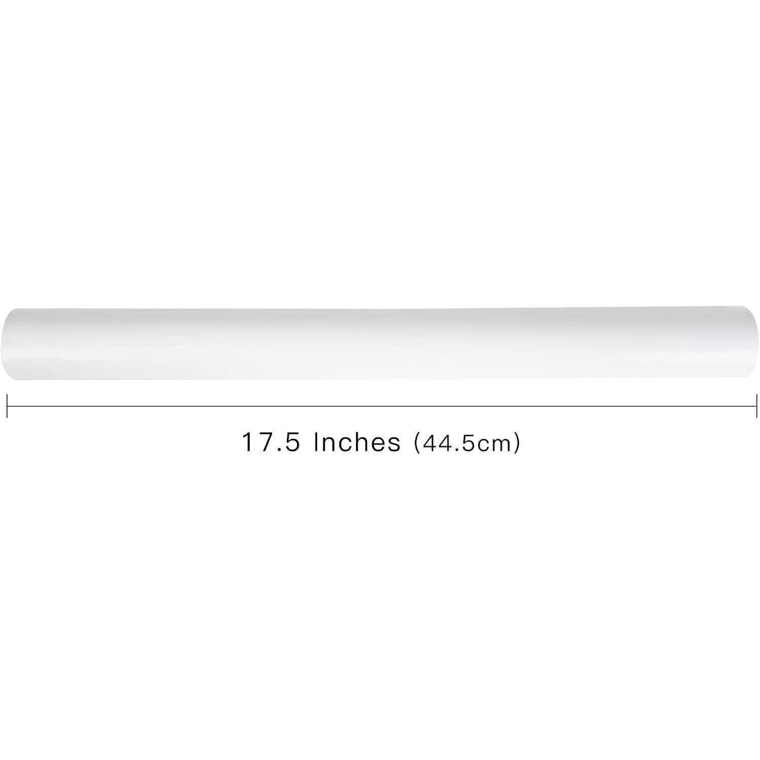 LuxusKollektion Geschenkpapier Geschenkpapier glänzend Mini Rolle Hochzeit Geburtstag 10m Weiß