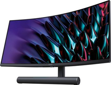 Huawei MateView GT Zhuque-CAA Curved-Gaming-Monitor (86 cm/34 ", 3440 x 1440 px, UWQHD, 4 ms Reaktionszeit, 165 Hz, VA LCD, mit Soundbar)