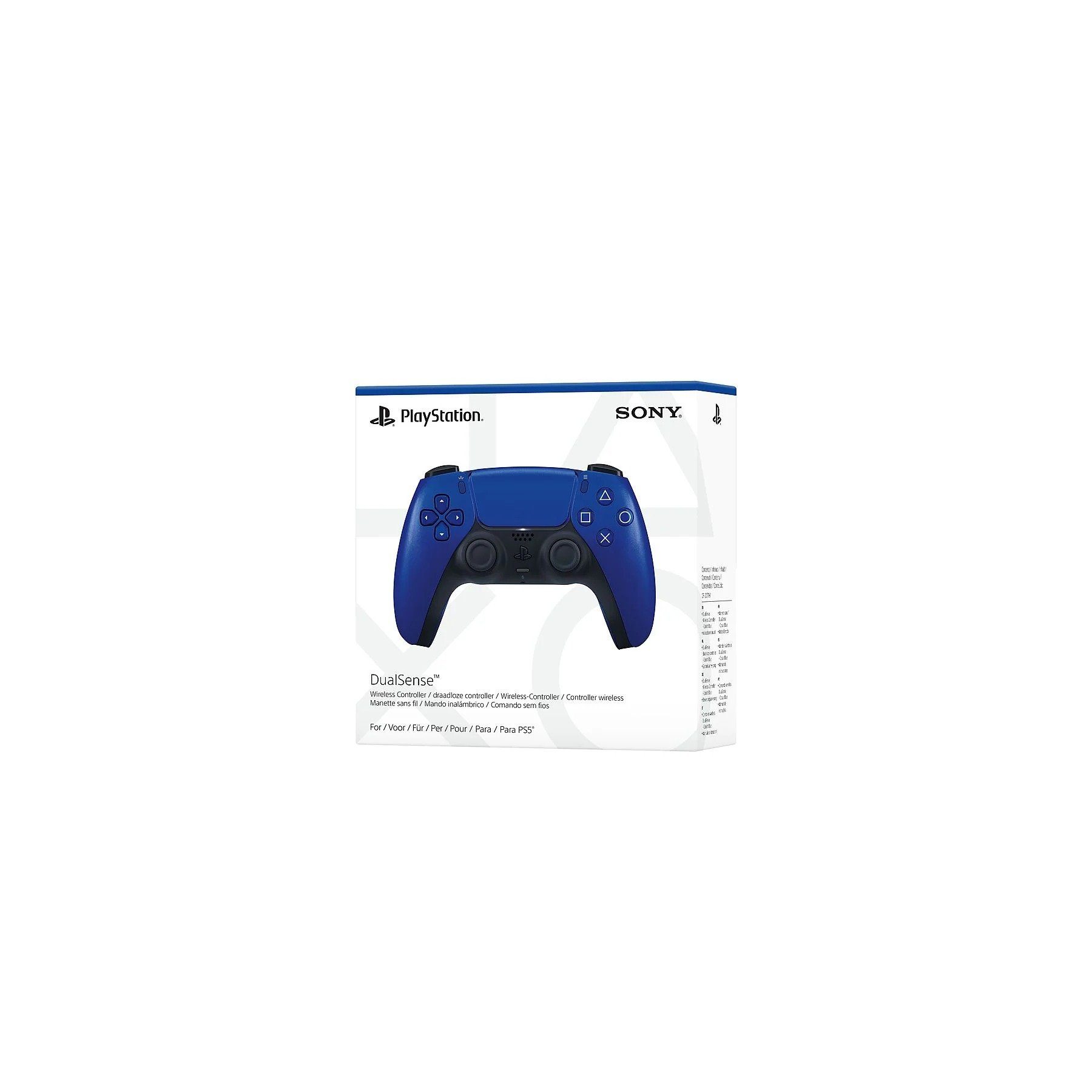 Playstation 5 Controller Original PlayStation Wireless 5-Controller Blue Cobalt Sony DualSense