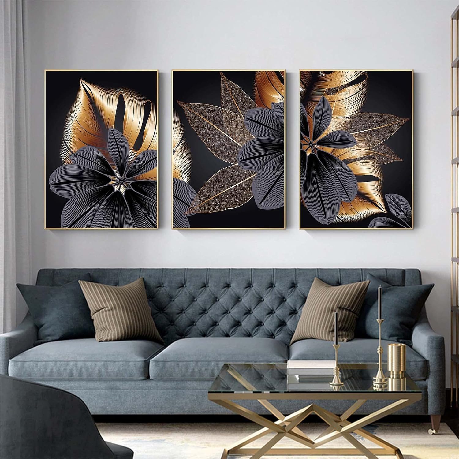 RWEUOQ Wandbild Satz von 3 Öl günstig online kaufen