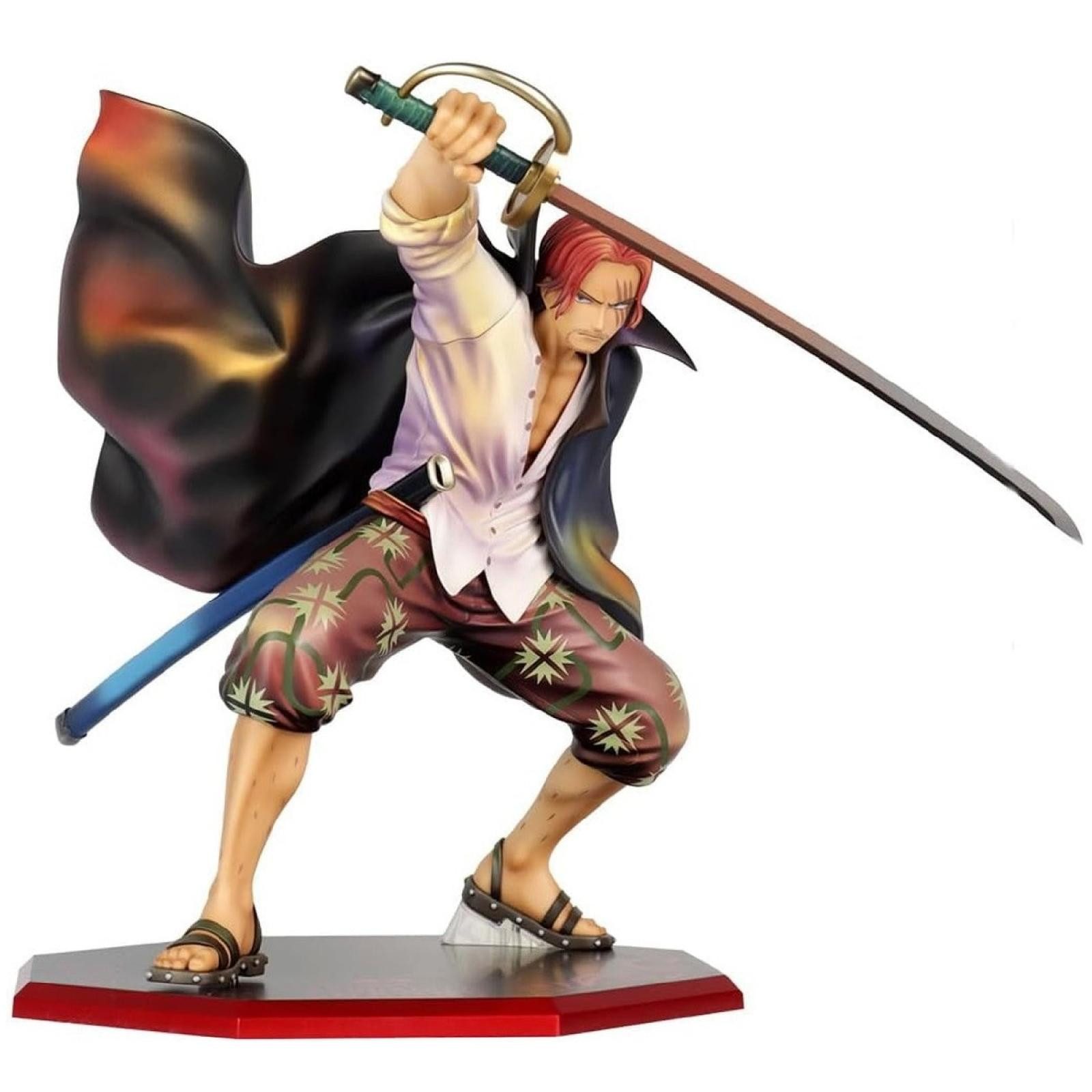 Banpresto Sammelfigur One Piece Playback Memories Shanks Red haired Figur 21,5cm