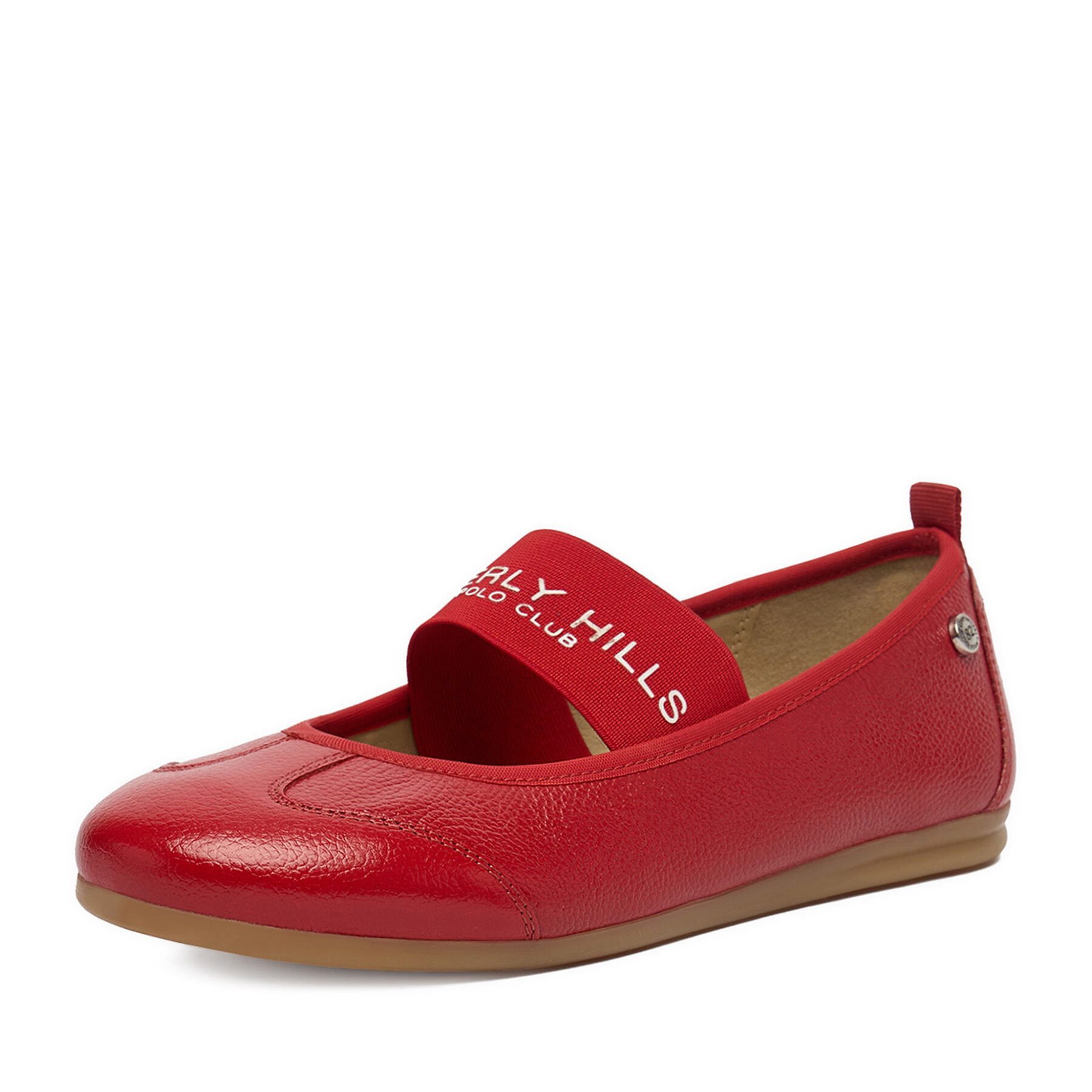 BEVERLY HILLS POLO CLUB Rote Ballerinas des Beverly Hills Polo Club für Damen Ballerina