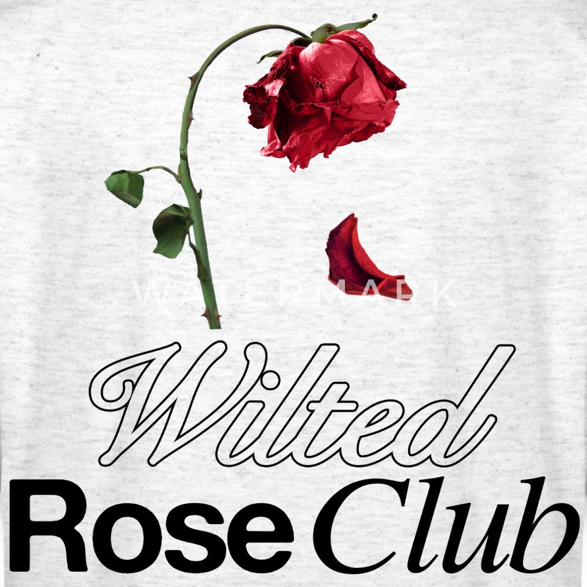 Spreadshirt T-Shirt Vintage Love Streetwear Rose Design Boxy Shirt Damen (1-tlg)