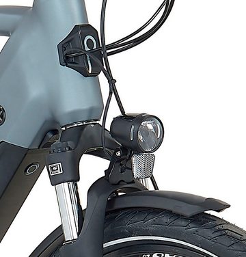 Prophete E-Bike Prophete E-Bike Entdecker 3.8, 8 Gang Shimano Altus Schaltwerk, Kettenschaltung, Mittelmotor, 540 Wh Akku, Pedelec, Elektrofahrrad für Herren, Trekkingrad