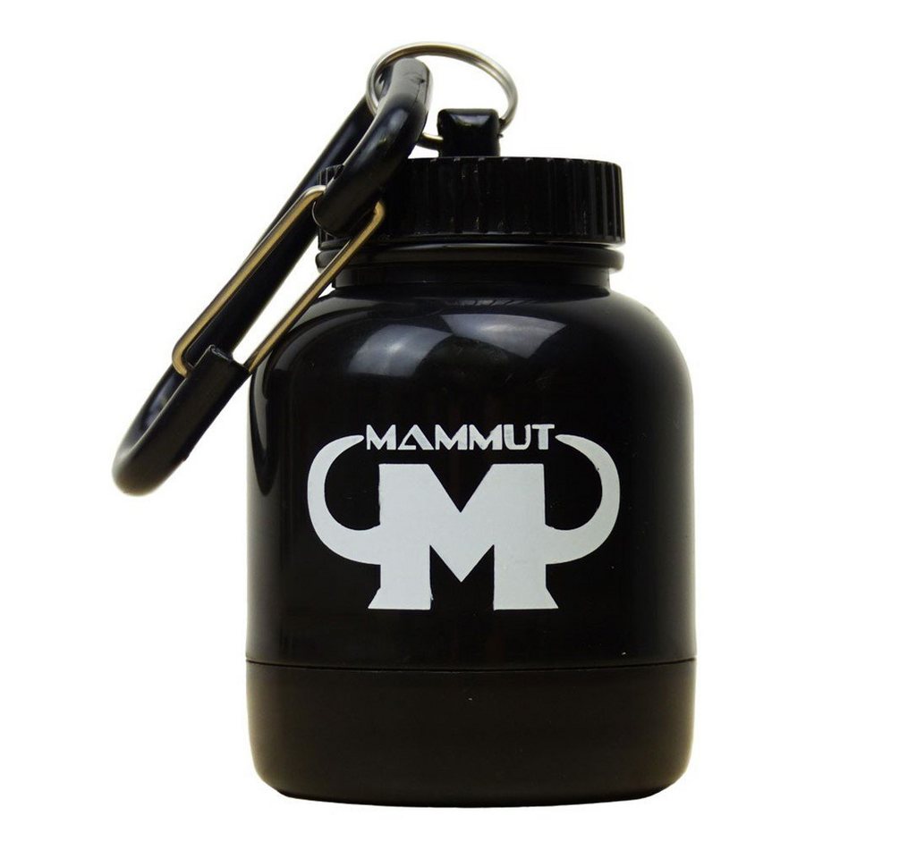Mammut Nutrition Protein Shaker Powderbank - Protein & Supplement Dose als Schlüsselanhänger - Stück, Kunststoff