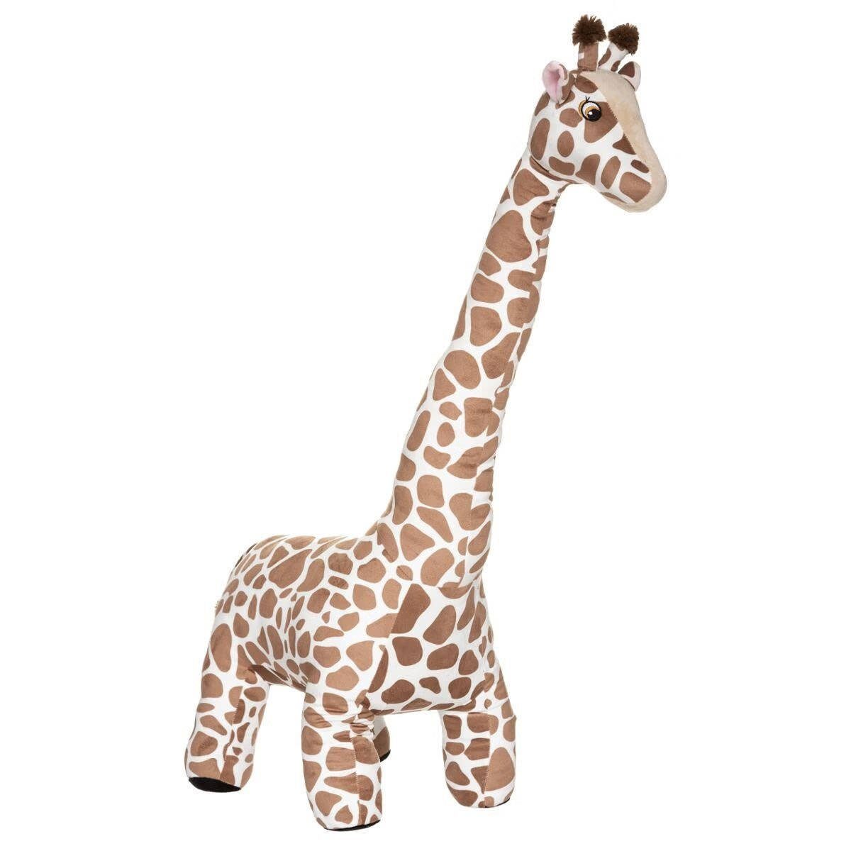 Atmosphera Créateur d'intérieur Kuscheltier Große Plüschfigur GIRAFFE, Kuscheltier, 100 cm