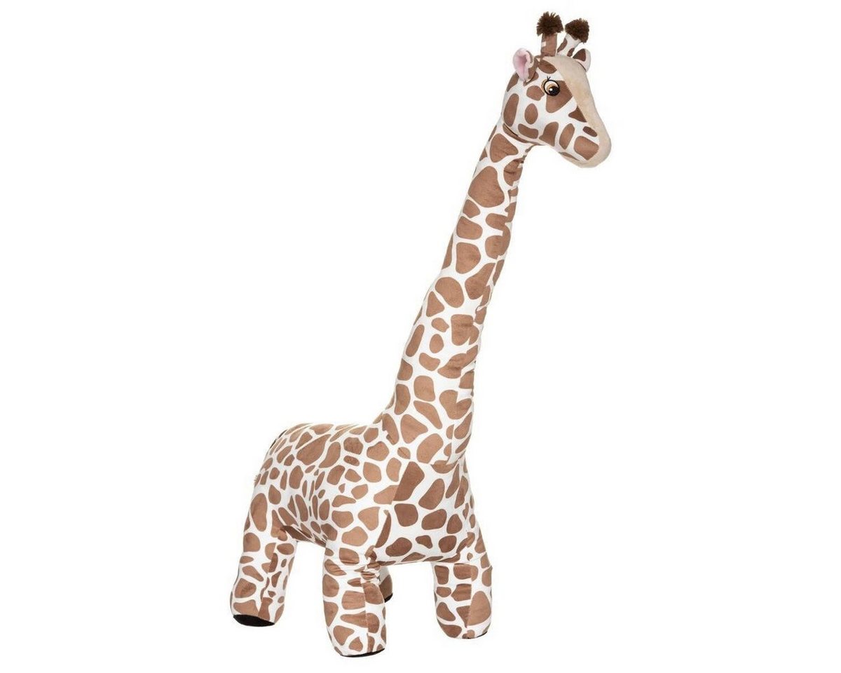 Atmosphera Créateur d'intérieur Kuscheltier Große Plüschfigur GIRAFFE, Kuscheltier, 100 cm