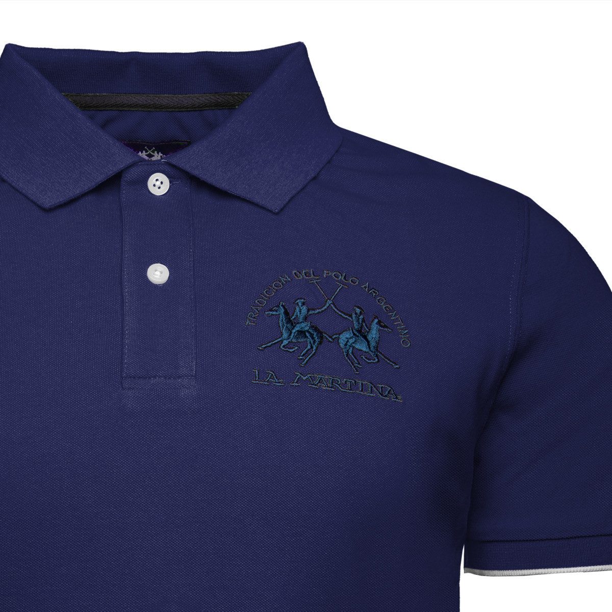 La Martina Poloshirt MAP001 Herren T-Shirt, Shirt, Poloshirt, Polohemd, Sportshirt