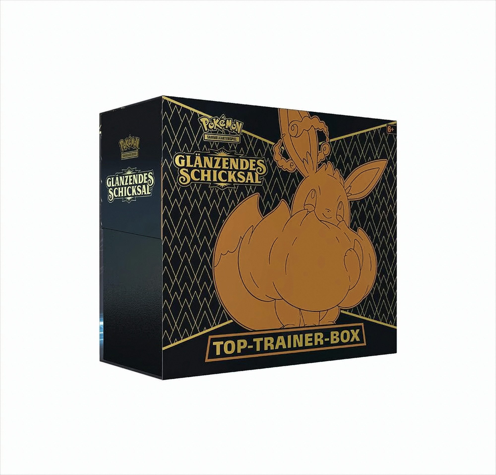 POKÉMON Sammelkarte Pokemon Schwert & Schild 04.5 Top-Trainer Box Deutsche Ausgabe