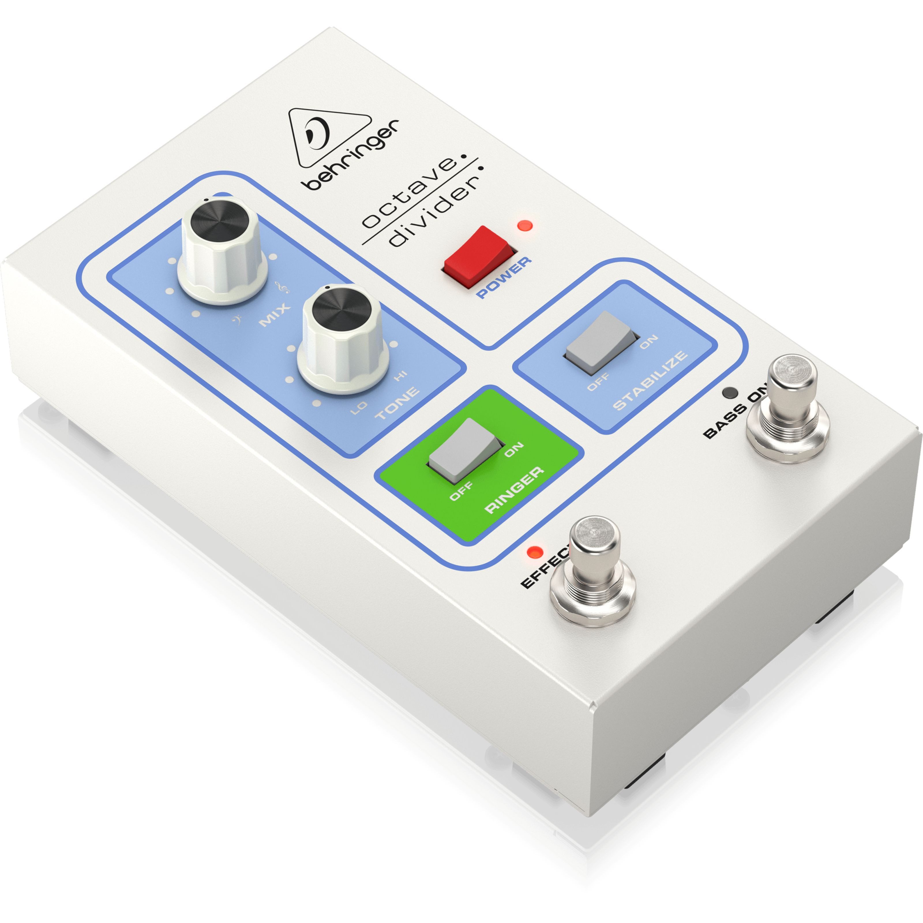 Behringer Musikinstrumentenpedal, (Effekte, Modulationseffekte), Octave Divider - Modulations Effektgerät für Gitarren