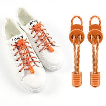 CoolBlauza Schnürsenkel Elastische Schnürsenkel, keine Schnürsenkel Slip-On, Schnellverschluss,120 cm für Sport, Jugend & Senioren