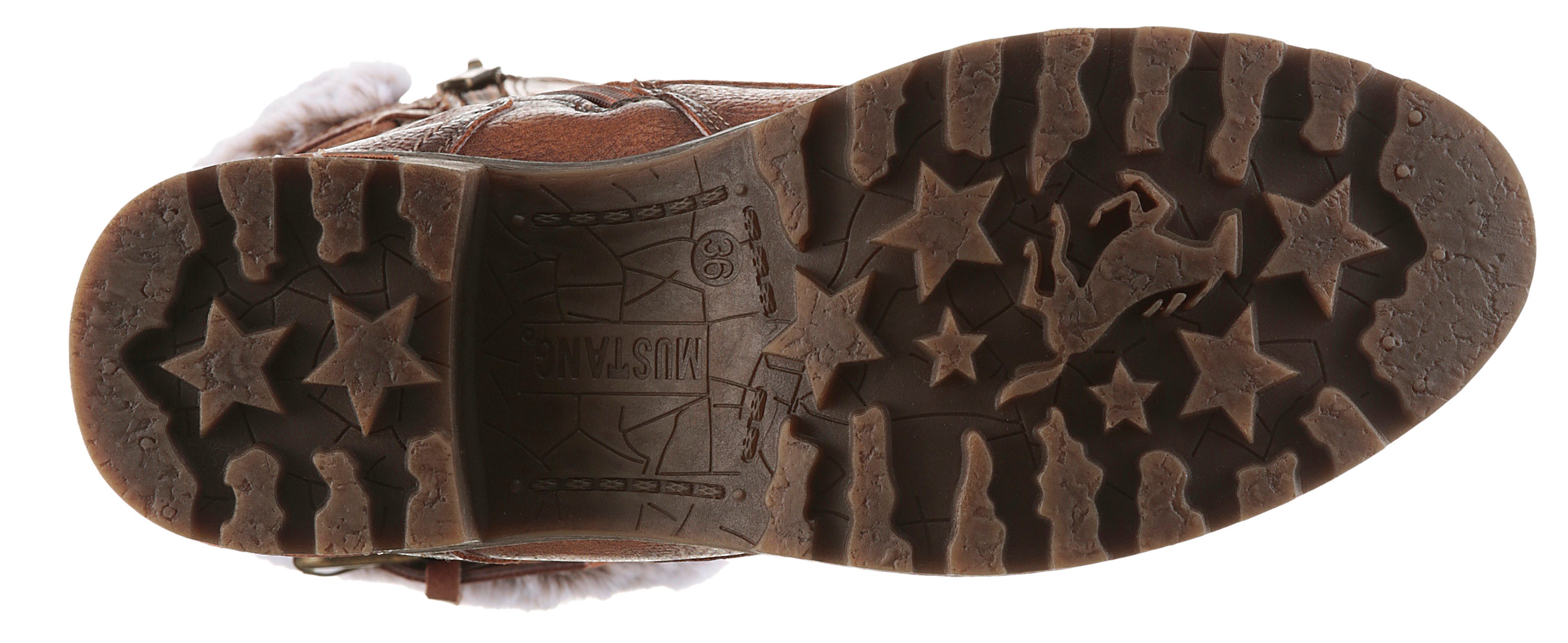 Mustang Shoes Haukea Winterstiefel Snowboots, Winterstiefel mit TEX-Membrane