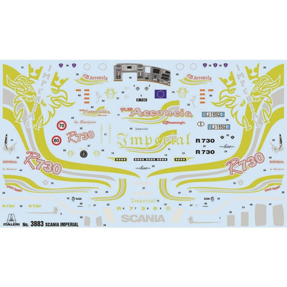 Italeri Modellbausatz Truckmodell Bausatz 510003883
