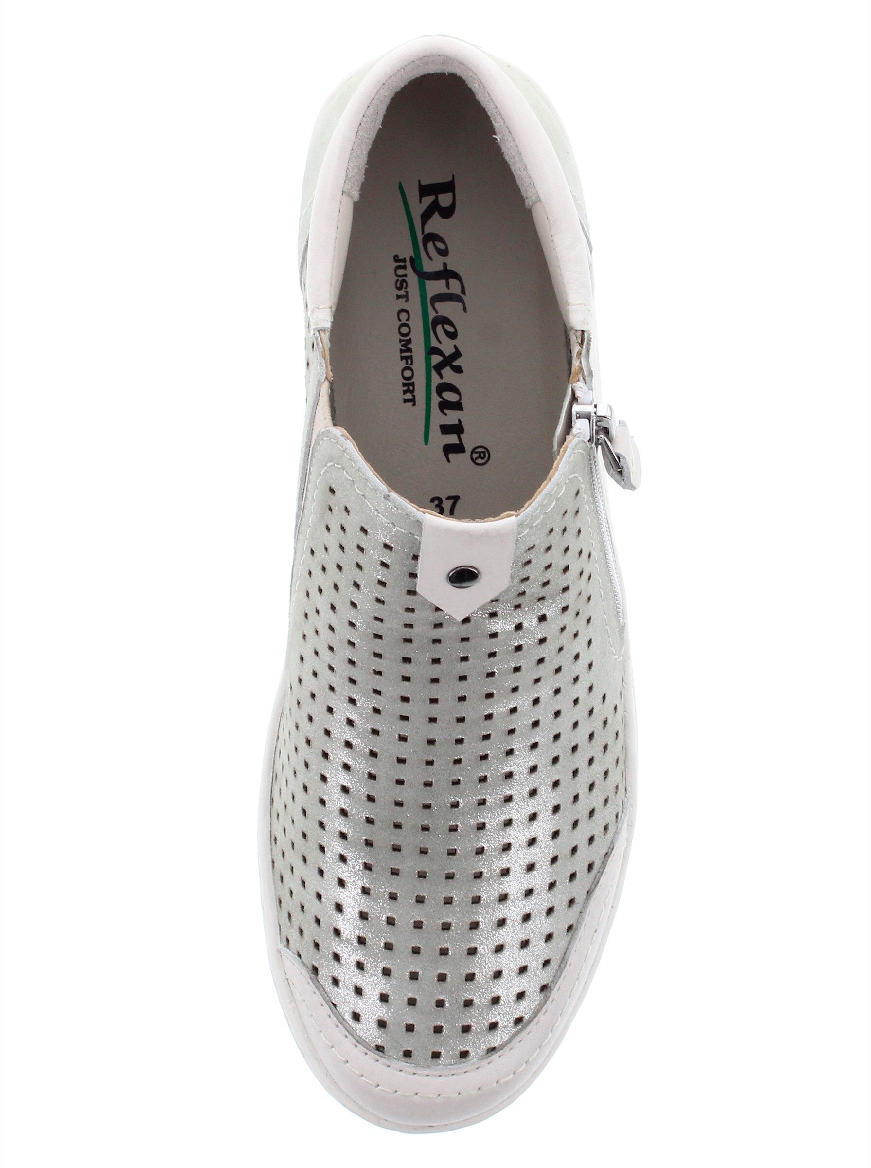 Reflexan Stiefelette Stiefelette Antirutschsohle, Flexible Laufsohle, Wechselfußbett