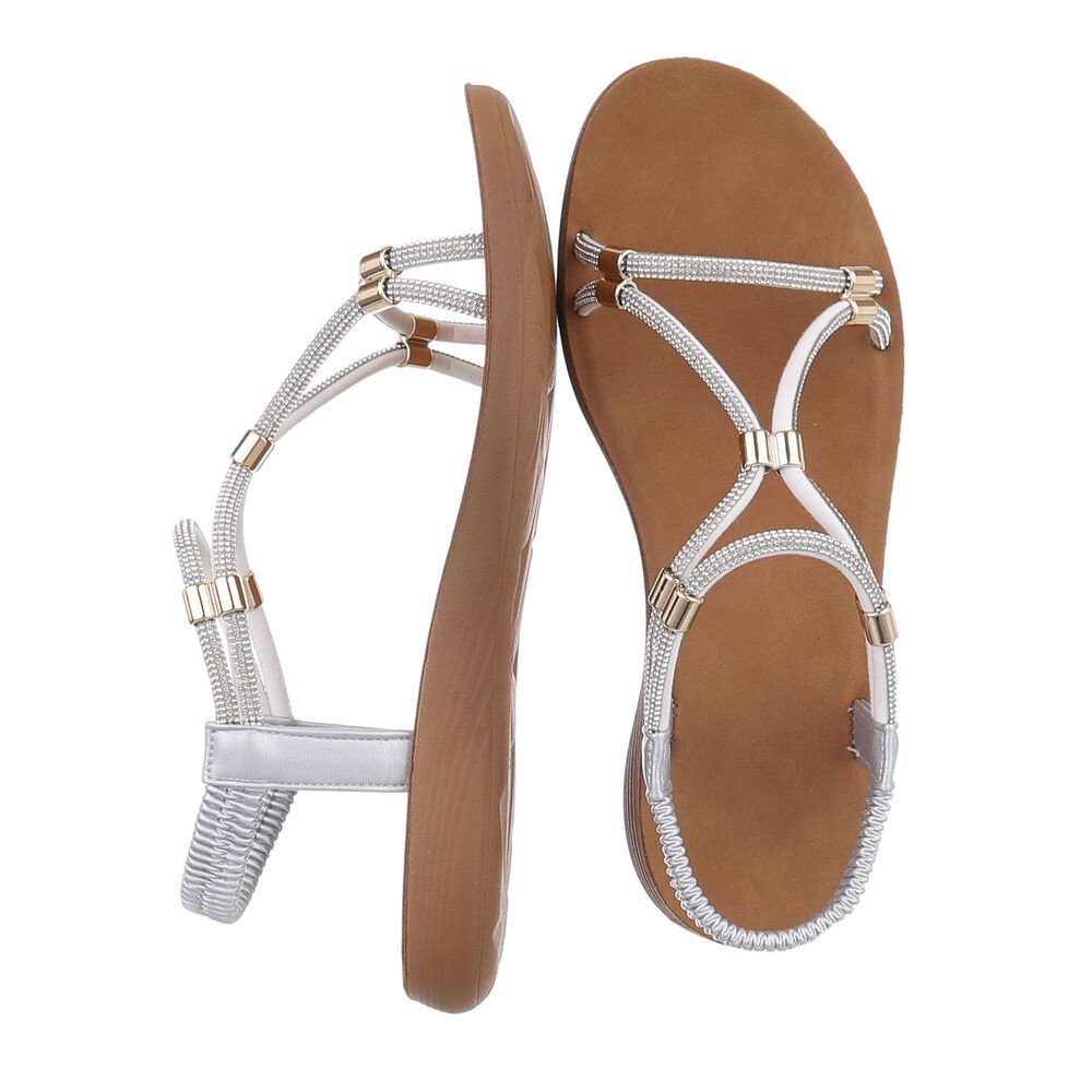 Ital-Design Damen Freizeit Riemchensandalette (86345302) Flach günstig online kaufen
