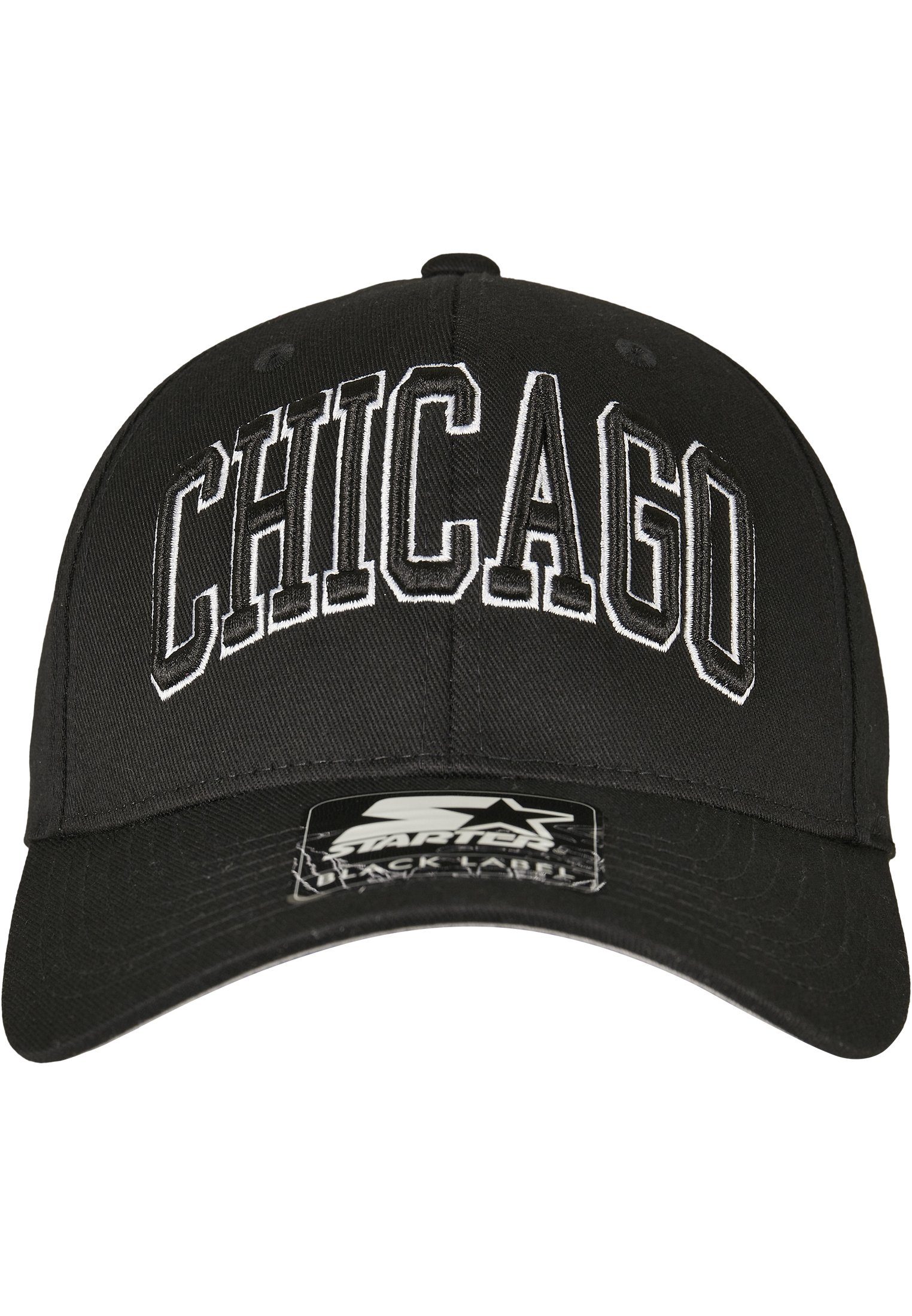 Cap Black Starter Flexfit Starter Herren Chicago Flex Label Cap