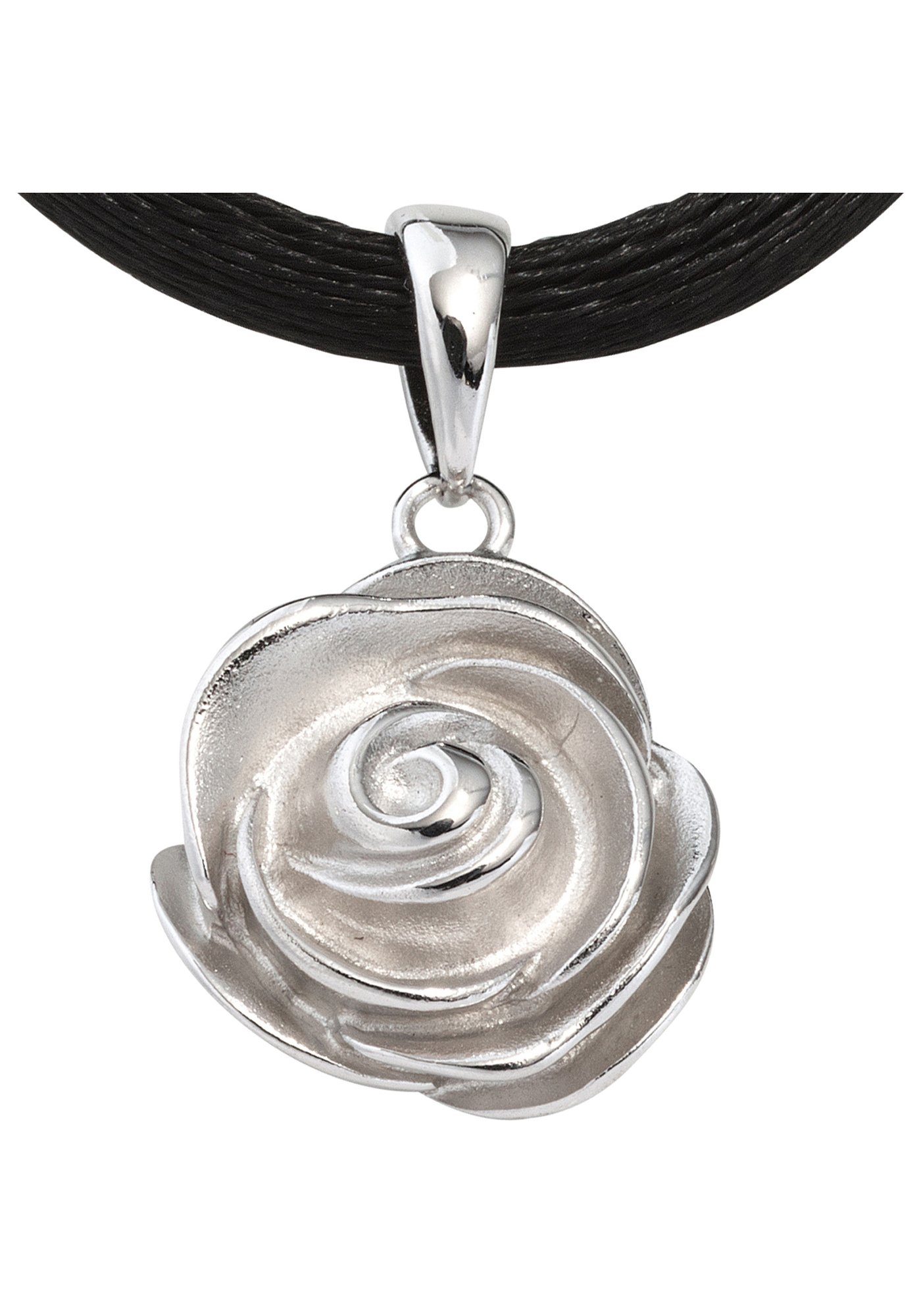 JOBO Blumenanhänger Anhänger Rose, 925...