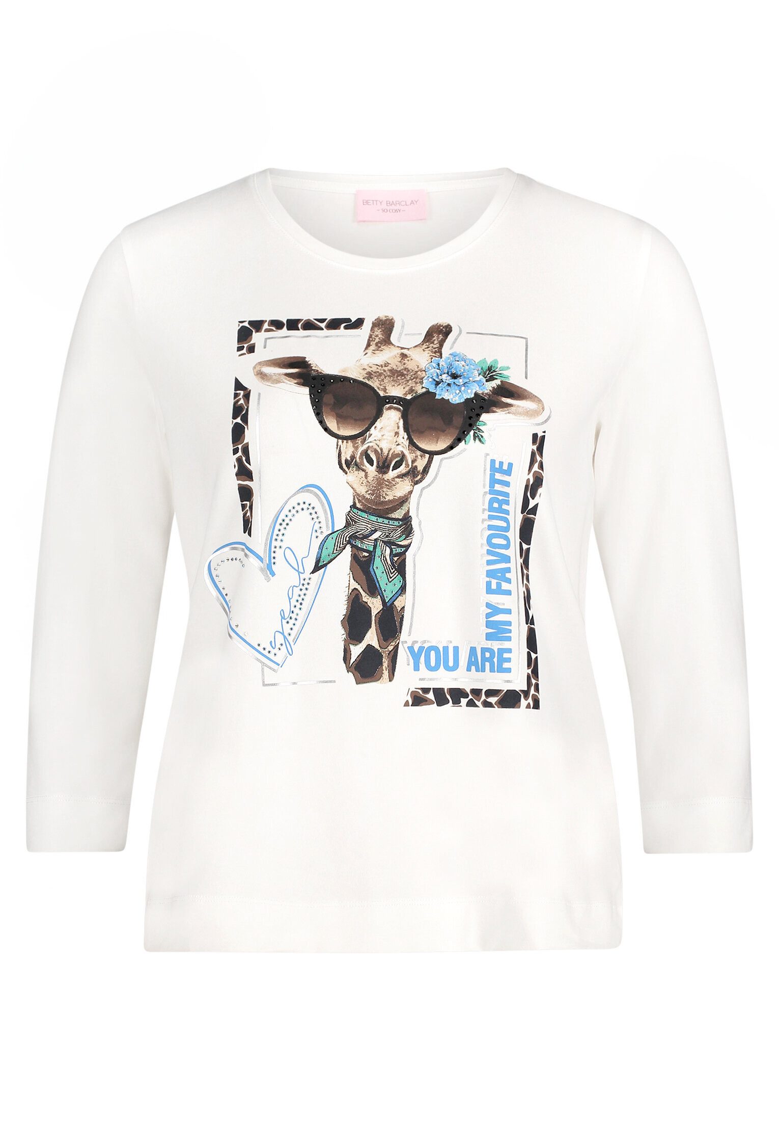 Betty Barclay 3/4-Arm-Shirt Damen mit Aufdruck (1-tlg)