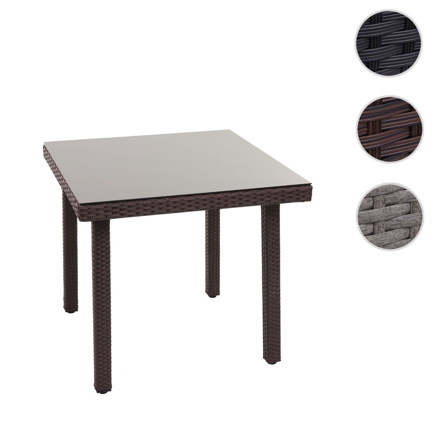 MCW Gartentisch Gartentisch Chieti, Tisch mit günstig online kaufen