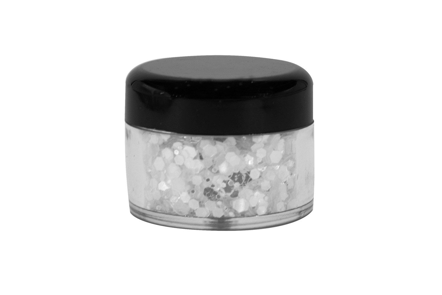 Creativery Streudeko, Glitzer Streudeko 30g perlweiß
