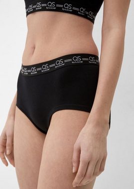 QS Panty Panties Cotton Stretch (6-St) Webgummibund, breite Seitenpartie, im 6er Pack