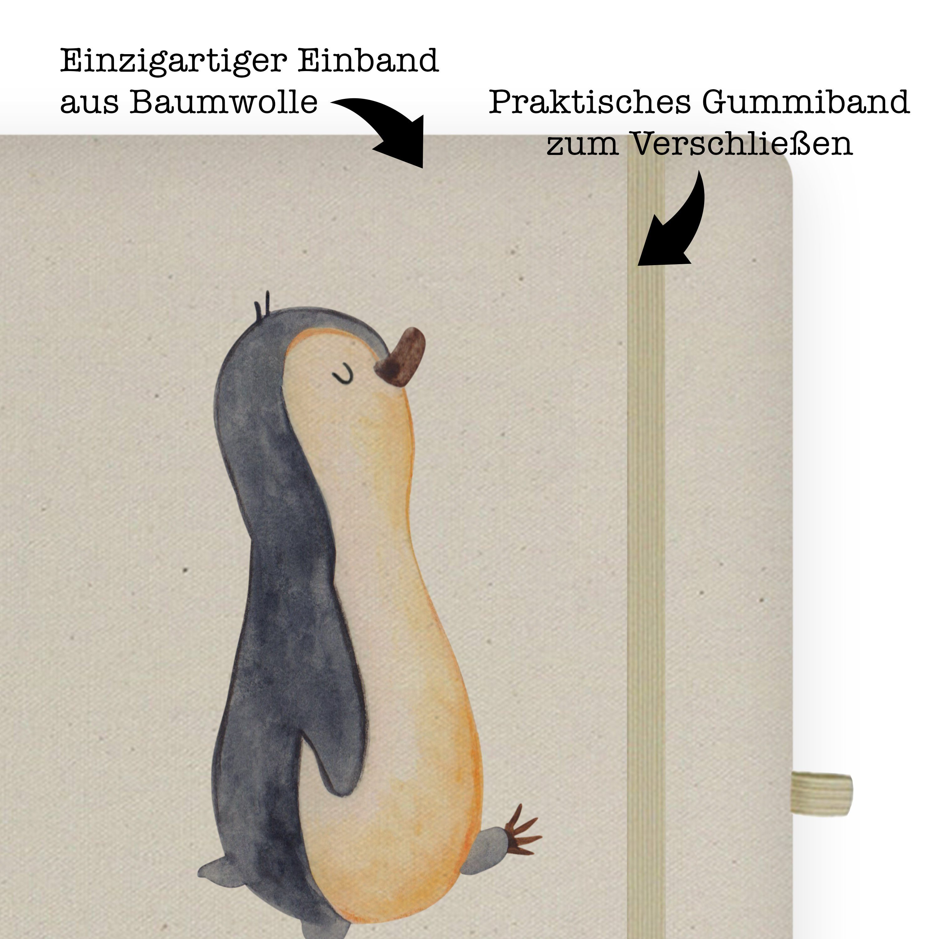 & - - marschierend Mr. Mrs. Panda Panda Geschenk, Notizbuch Mrs. Mr. & Transparent Notizheft, Pinguin Notizblock,