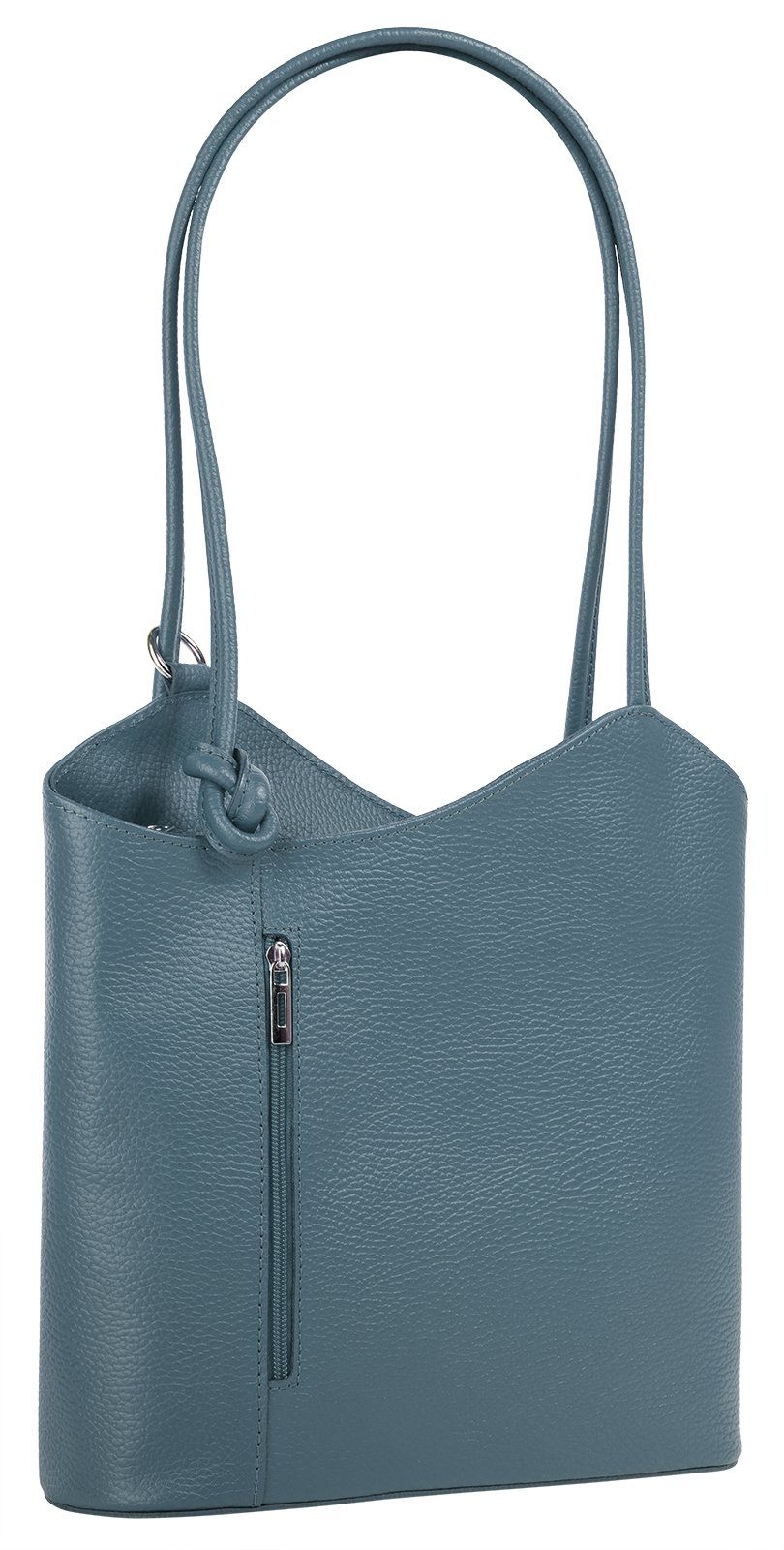 Cluty Cityrucksack, echt Leder, Made in Italy