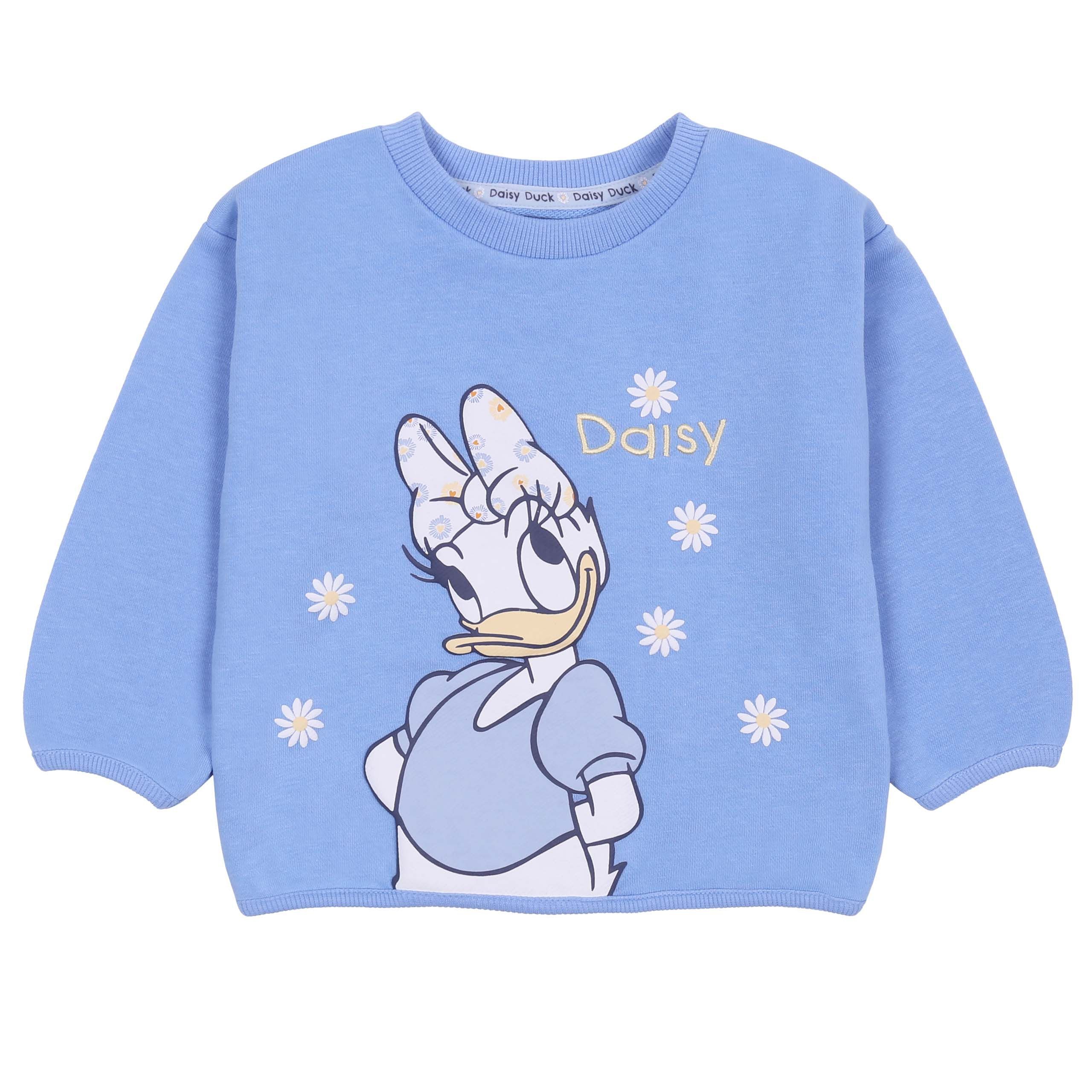 Sarcia.eu Body & Leggings Blauer Pullover + Leggingshose für Baby Daisy DISNEY 6-9 Monate