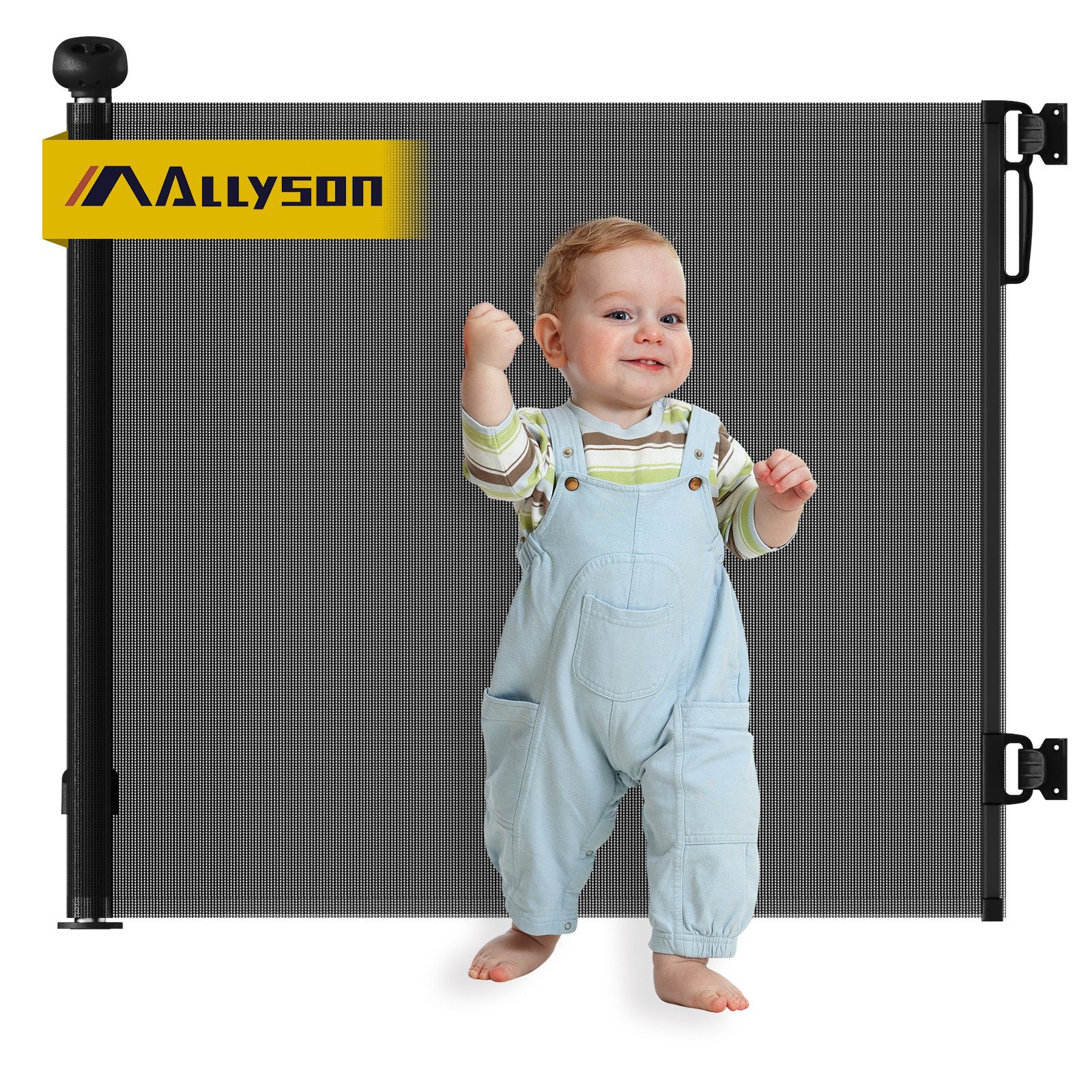 Allyson Treppenschutzgitter Türschutzgitter Ausziehbar - Tür- Treppengitter günstig online kaufen