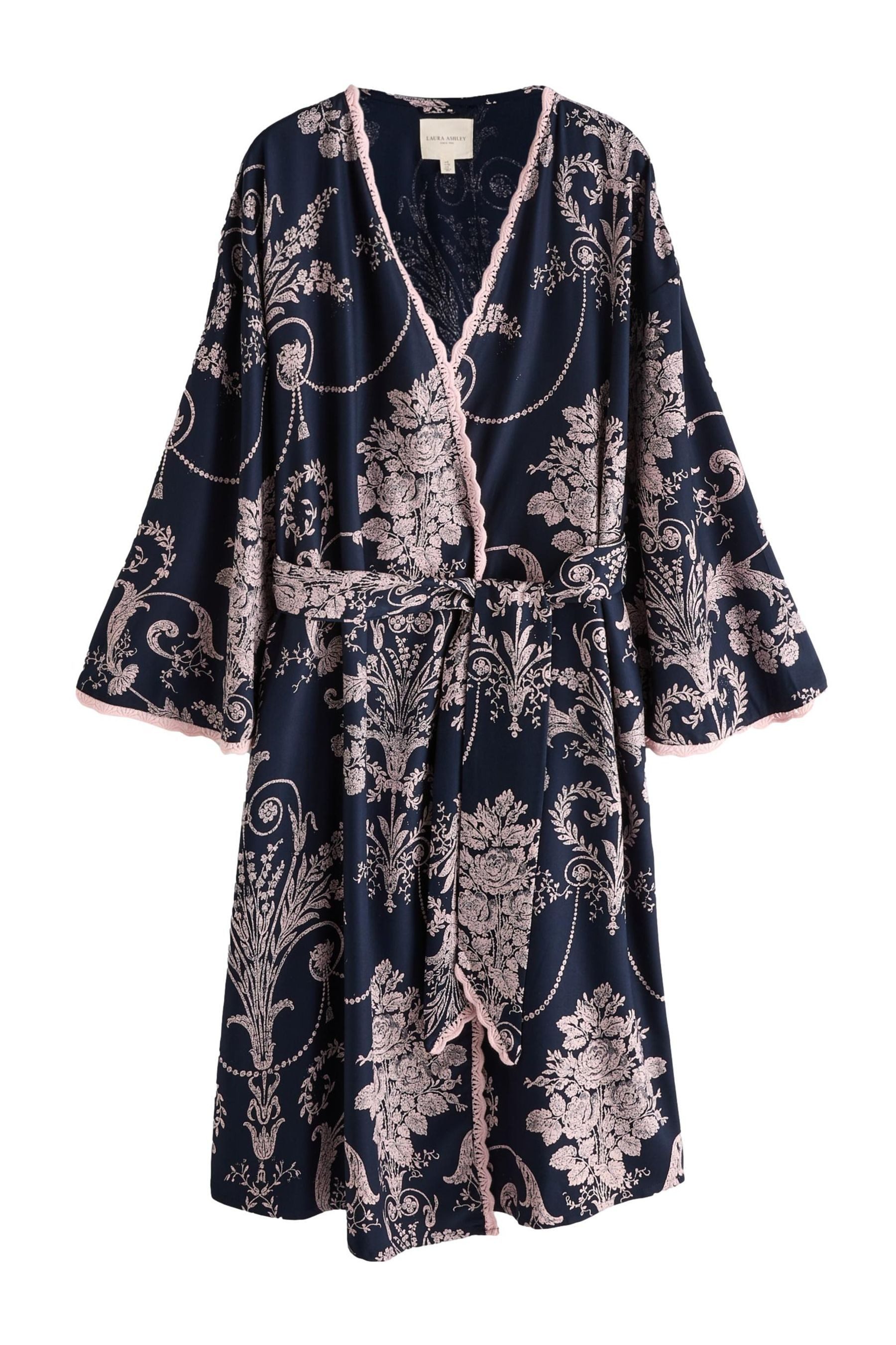 LAURA ASHLEY Morgenmantel Laura Ashley Josette Morgenmantel, Viskose