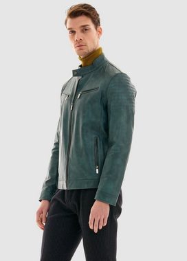 Pierre Cardin Lederimitatjacke im angesagten Biker-Stil