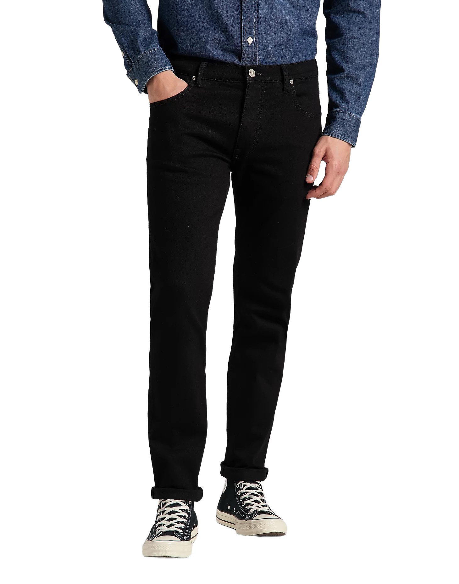 Lee® 5-Pocket-Jeans LEE RIDER clean black L701HFAE