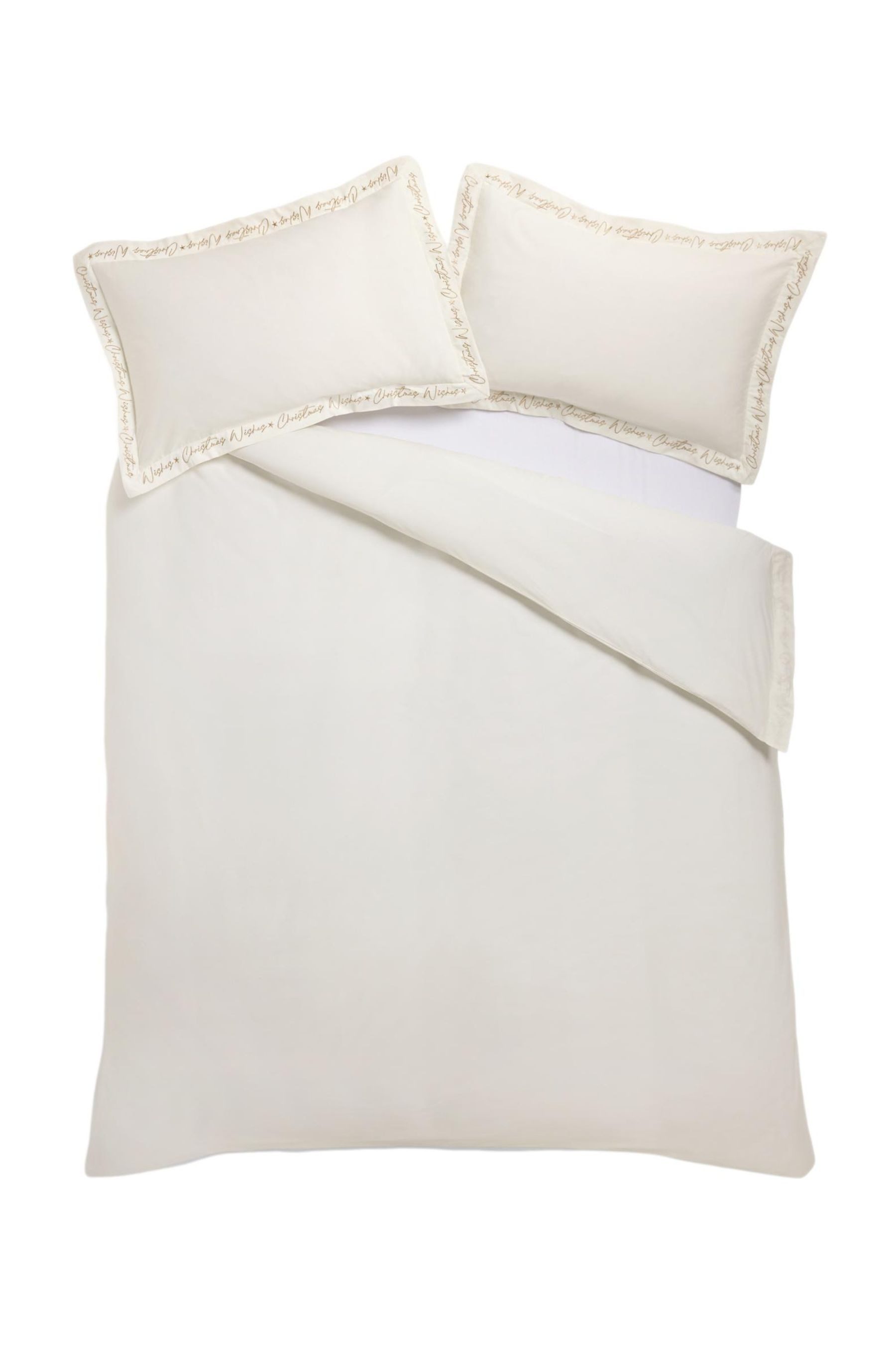 Next Bett-Set Bestickter Bettgarnitur aus Satin, FD: 200, Bezug: Baumwolle