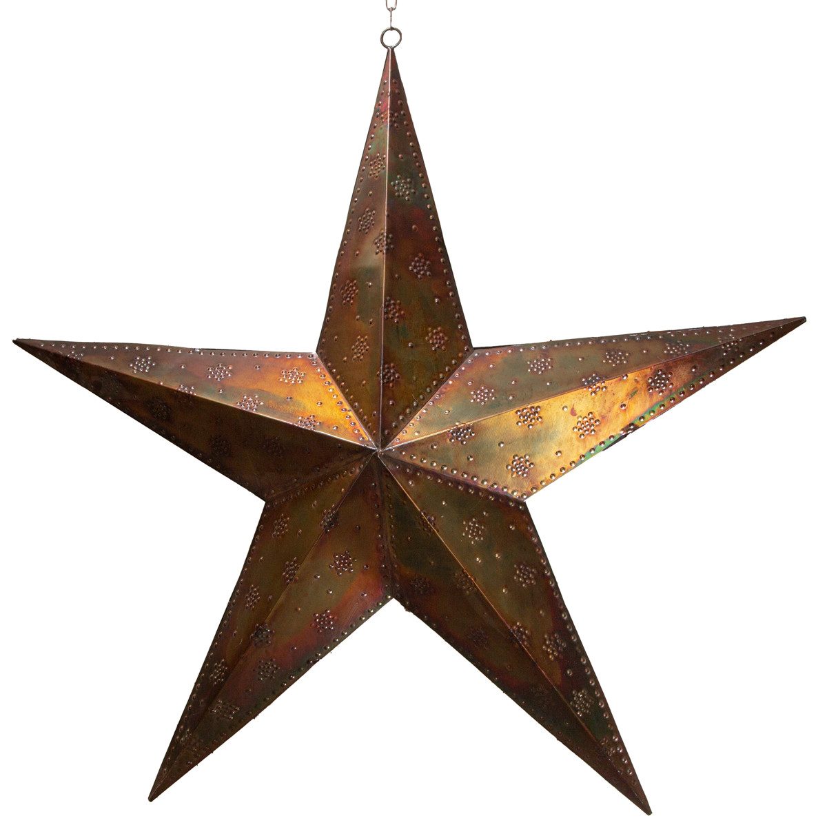 Antikas Weihnachtsfigur Weihnachtsstern, 3D, Deko, Weihnachten, Eisen, Kupf günstig online kaufen