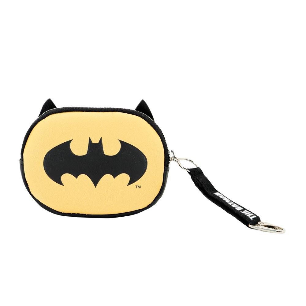 Karactermania Geldbörse DC Comics Batman Chibi Pill Münzbörse Schwarz, Ein Einzelfach mit Reißverschluss