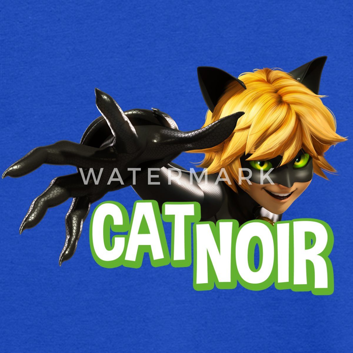 Spreadshirt T-Shirt Miraculous Cat Noir Adrien Teenager T-Shirt (1-tlg)