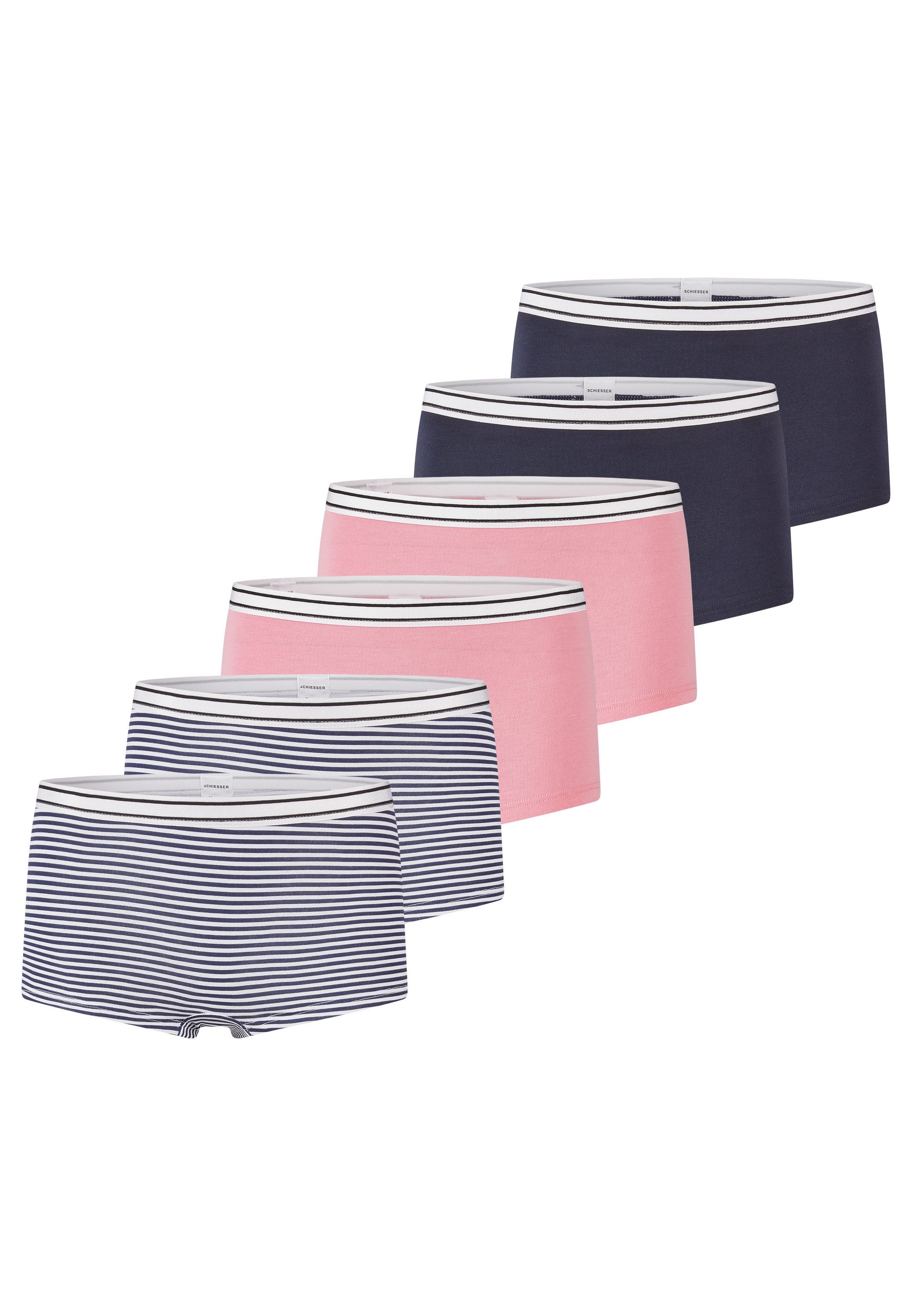 Panty 6er Pack Teens Girls 95/5 Organic Cotton