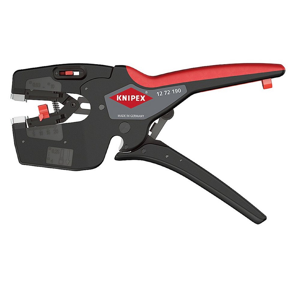 Thumbnail - Knipex Crimpzange Knipex NexStrip 12 72 190 Crimpzange 0.03 bis 10 mm²