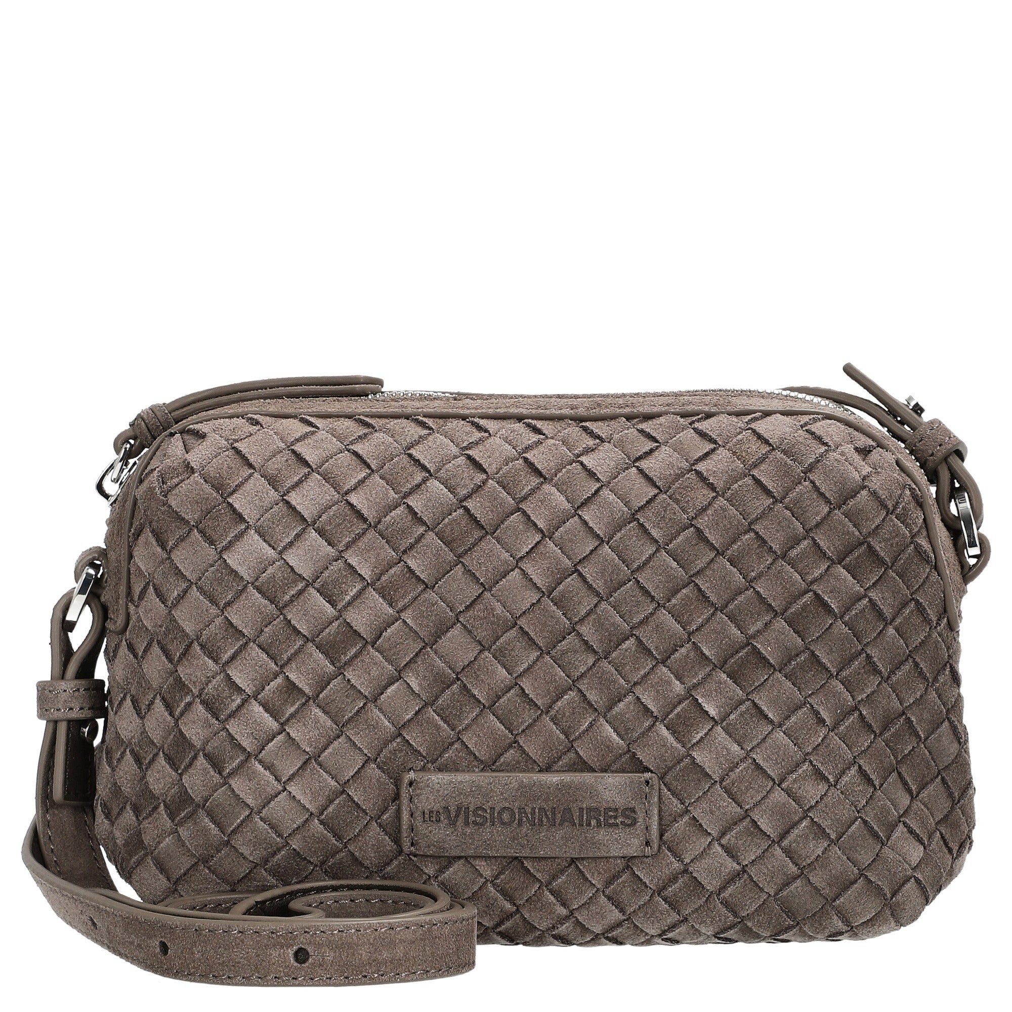 Les Visionnaires Umhängetasche Lynn Weave Cozy - Umhängetasche (dimgrey) günstig online kaufen