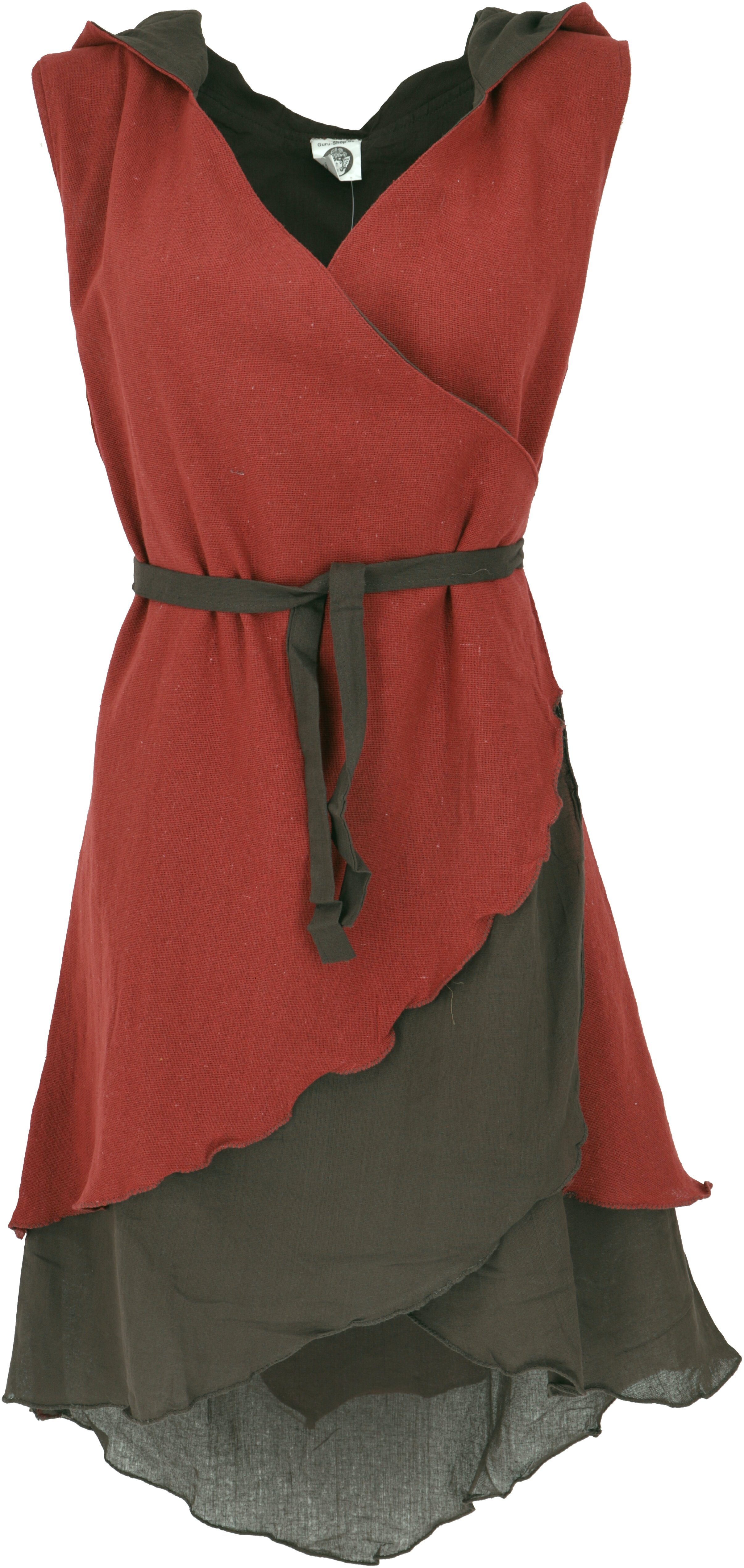 Guru-Shop Longbluse Wickeltunika, Boho Elfentunika mit.. günstig online kaufen