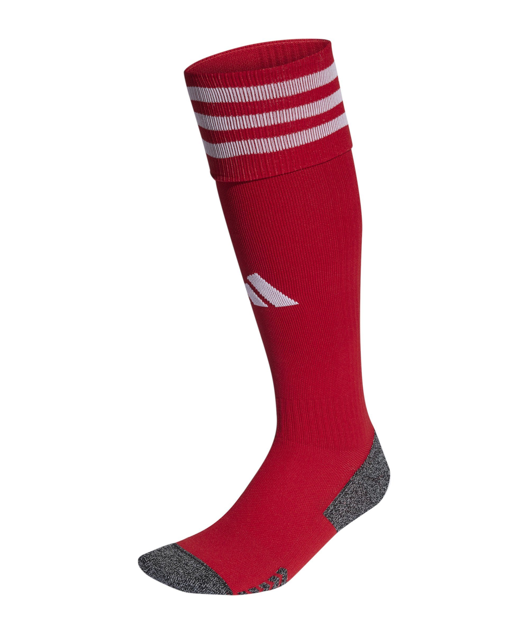 default adidas Performance 23 Sportsocken Adisock rotweissgrauweiss Strumpfstutzen