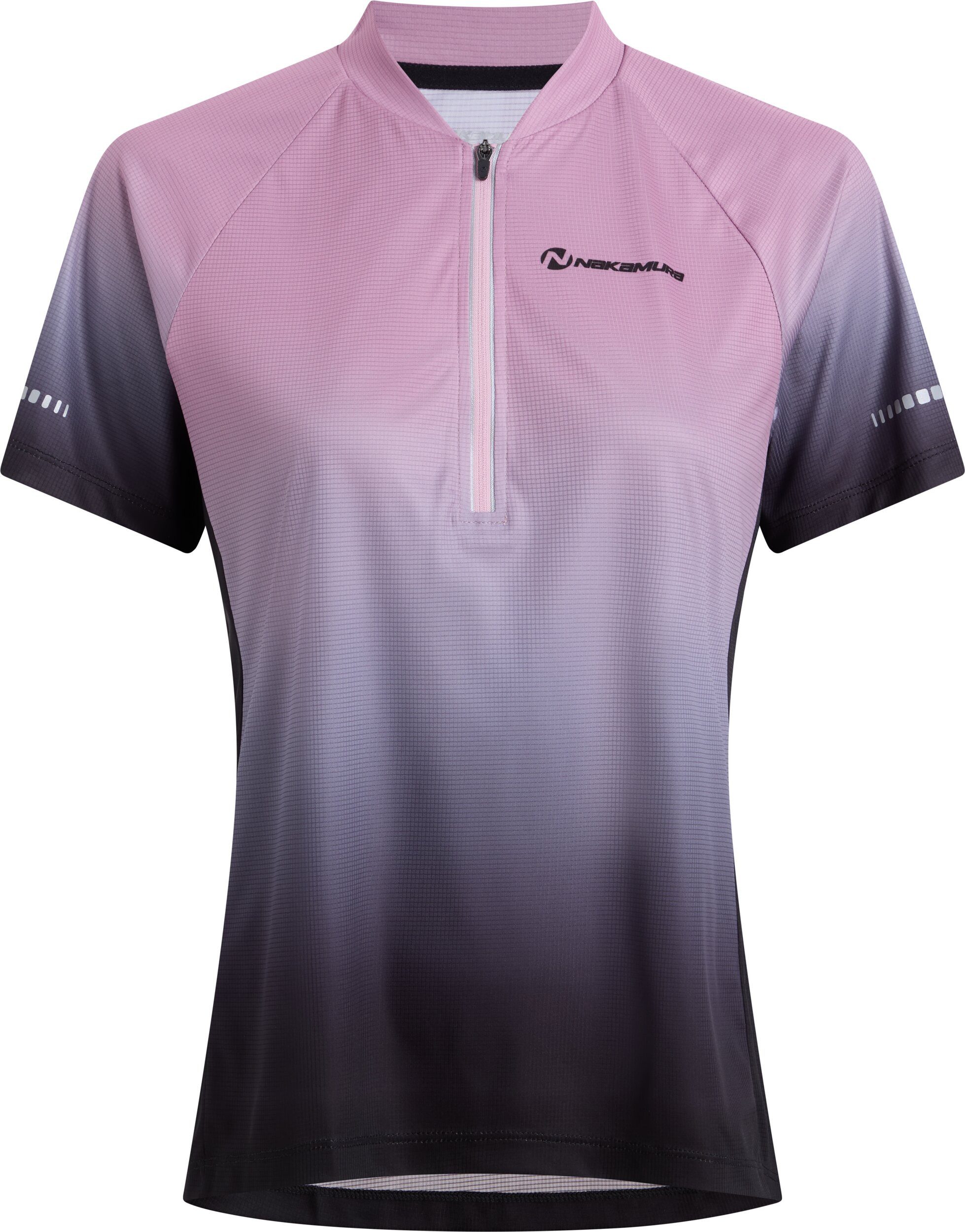 NAKAMURA Da.-Fahrrad-Trikot Filize II W AOP/VIOLET