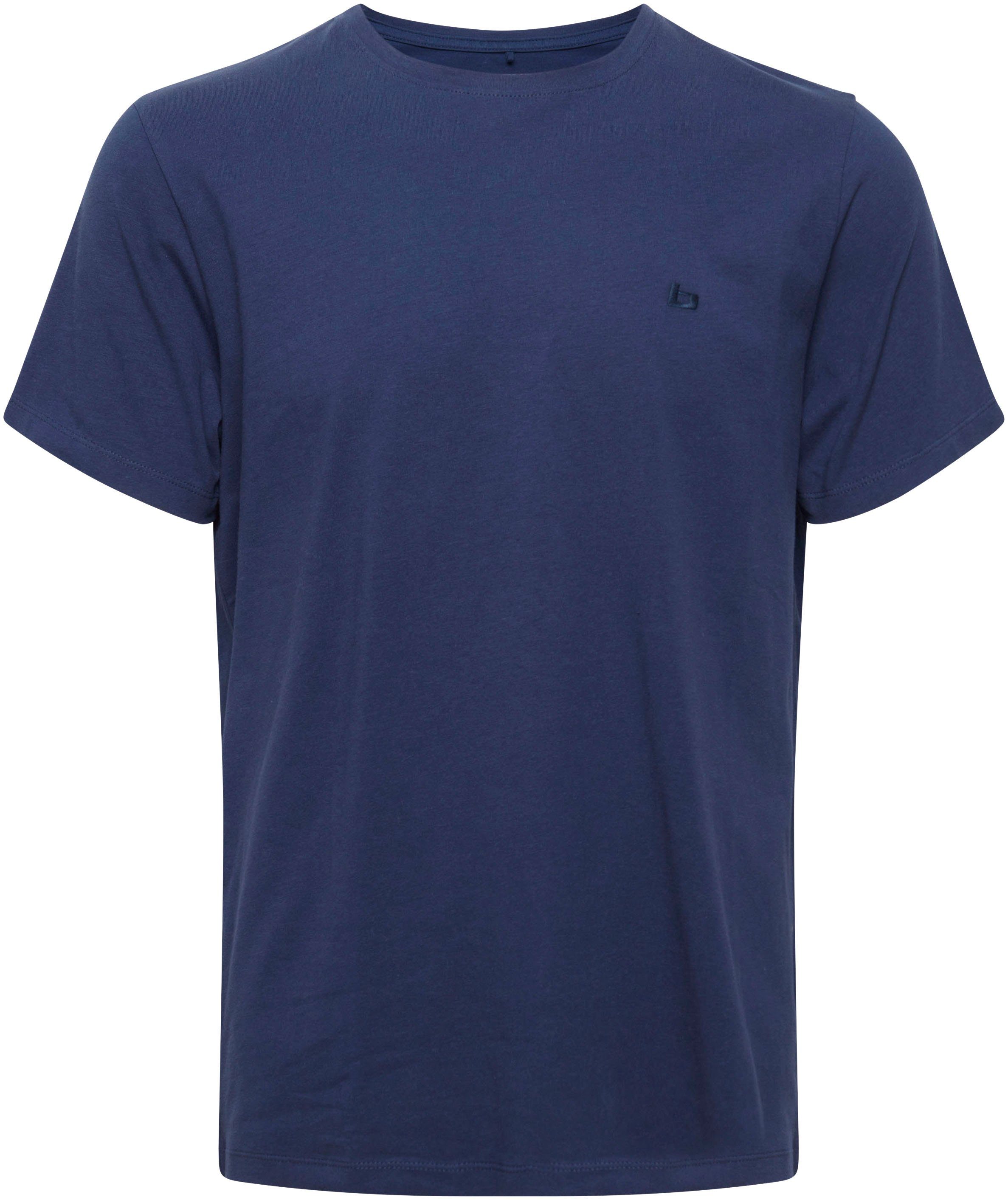 Blend crew BL T-shirt BHDinton Blue 2-in-1-Langarmshirt