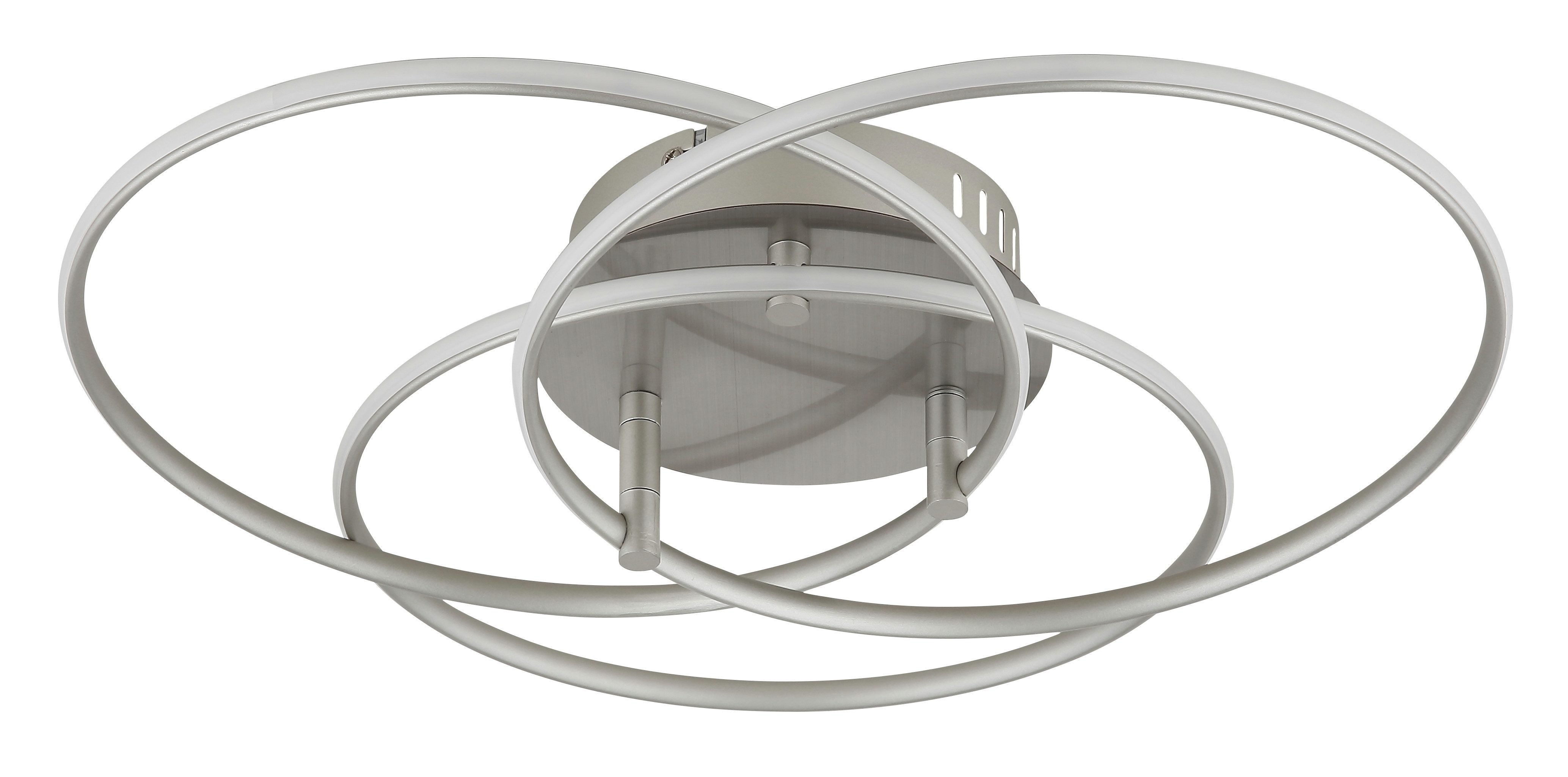 GLOBO LIGHTING Deckenleuchte KOMBOS, LED fest integriert, Warmweiß, Deckenlampe Wohnzimmer-Leuchte Schlafzimmer-Leuchte Flur Küche