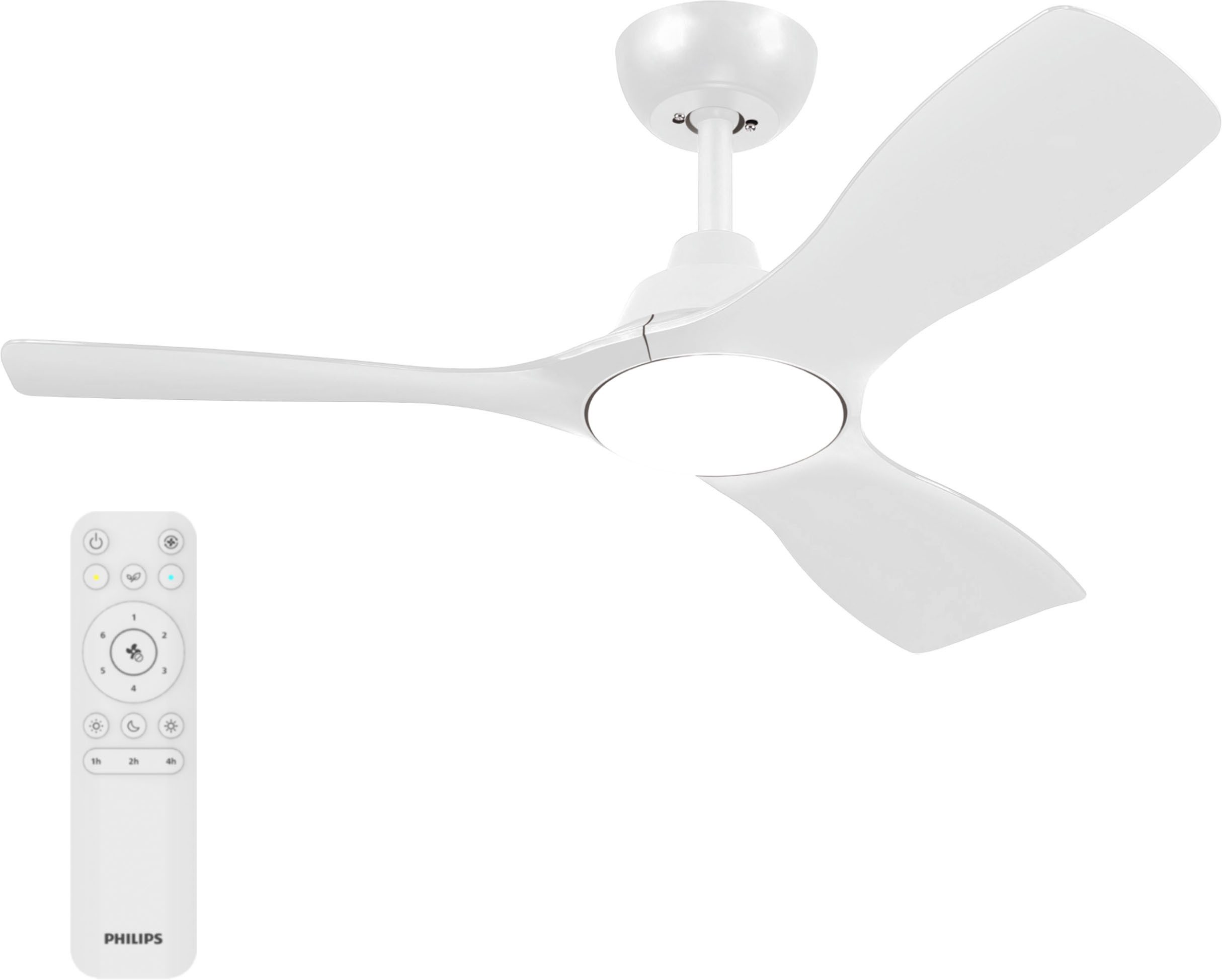 Philips LED Deckenleuchte Fixed 24W DC-Ventilator 30W
