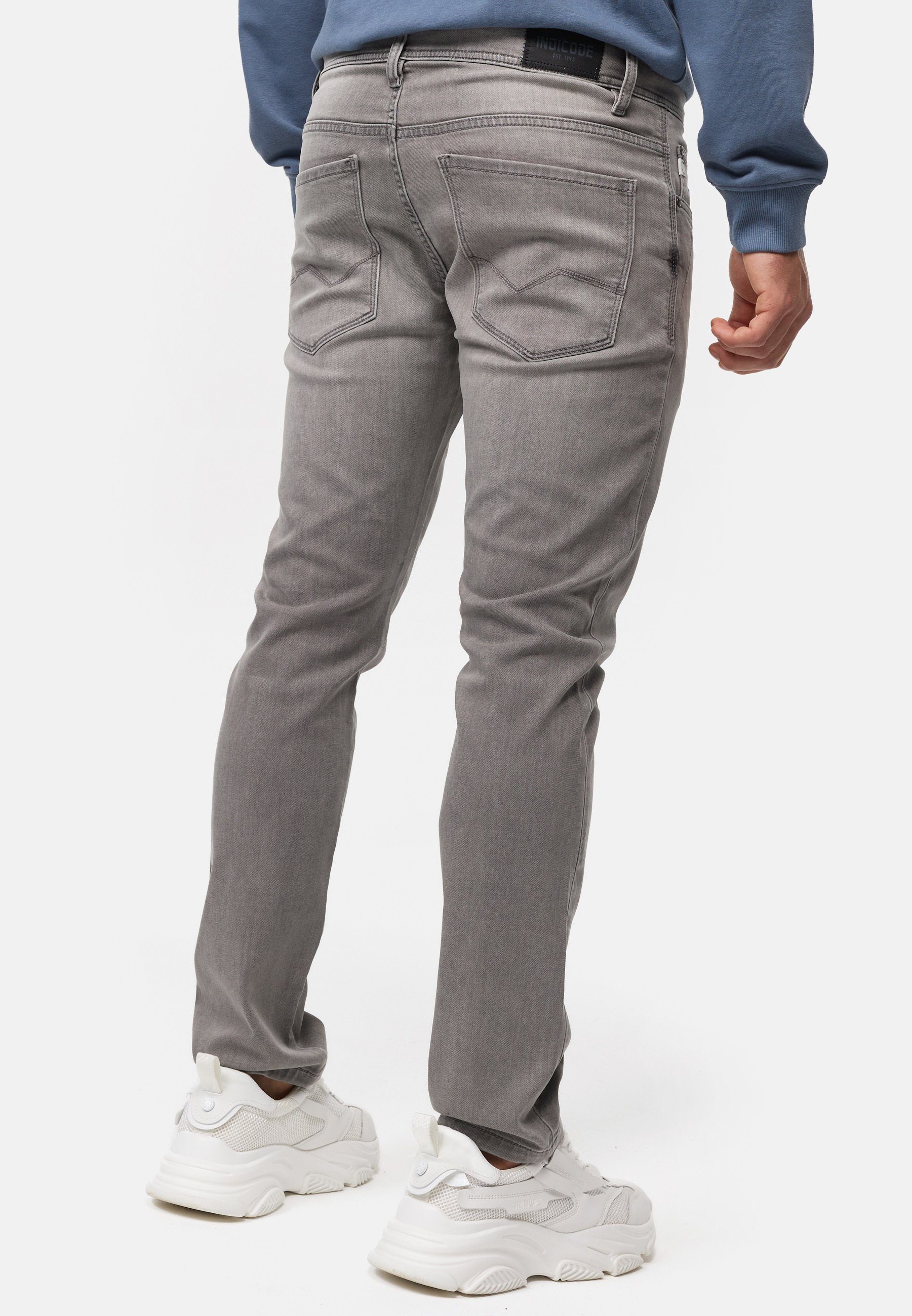 Indicode Jogger Pants INCoil Grey Vintage