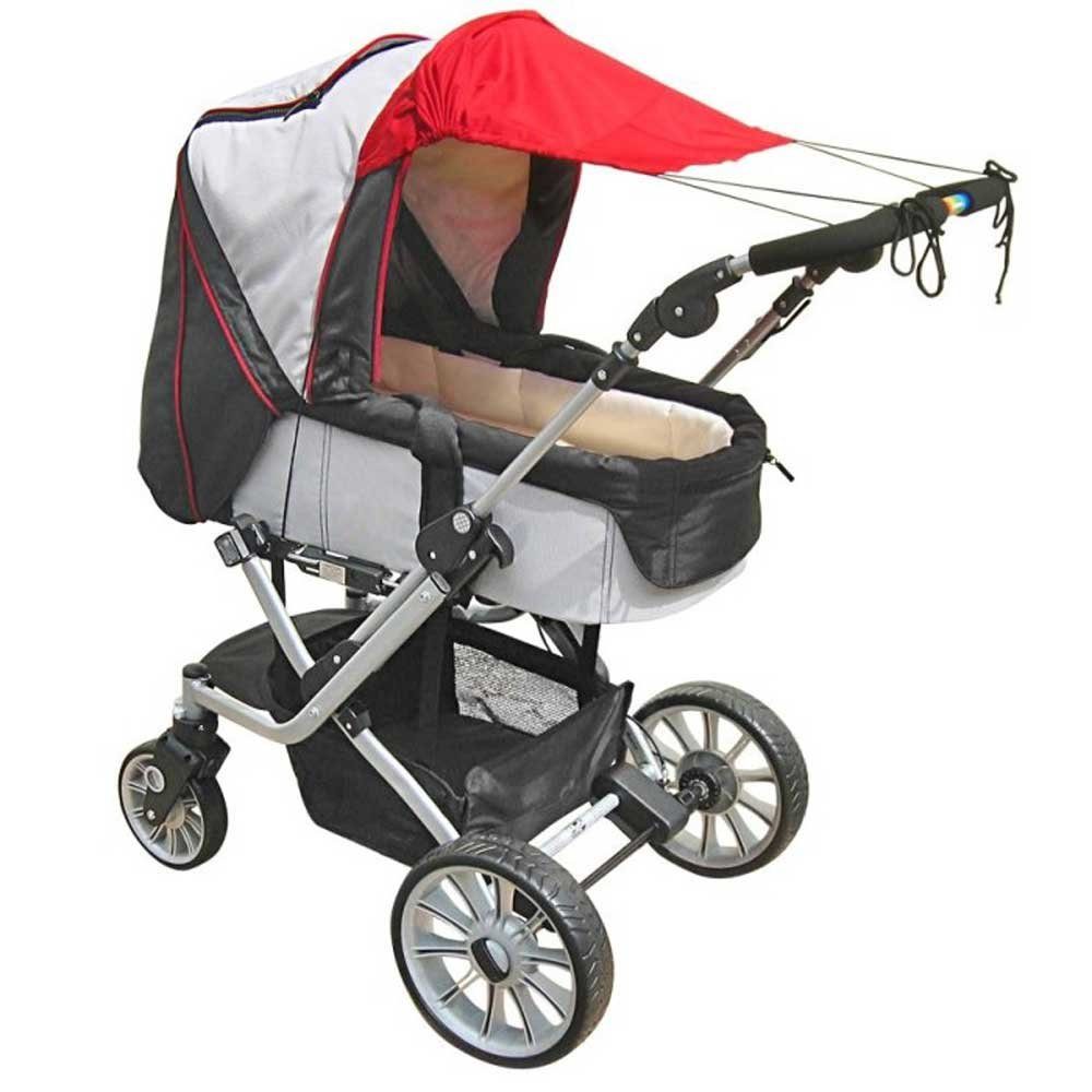 Heitmann Felle Kinderwagenschirm Sonnensegel für Kinderwagen beige